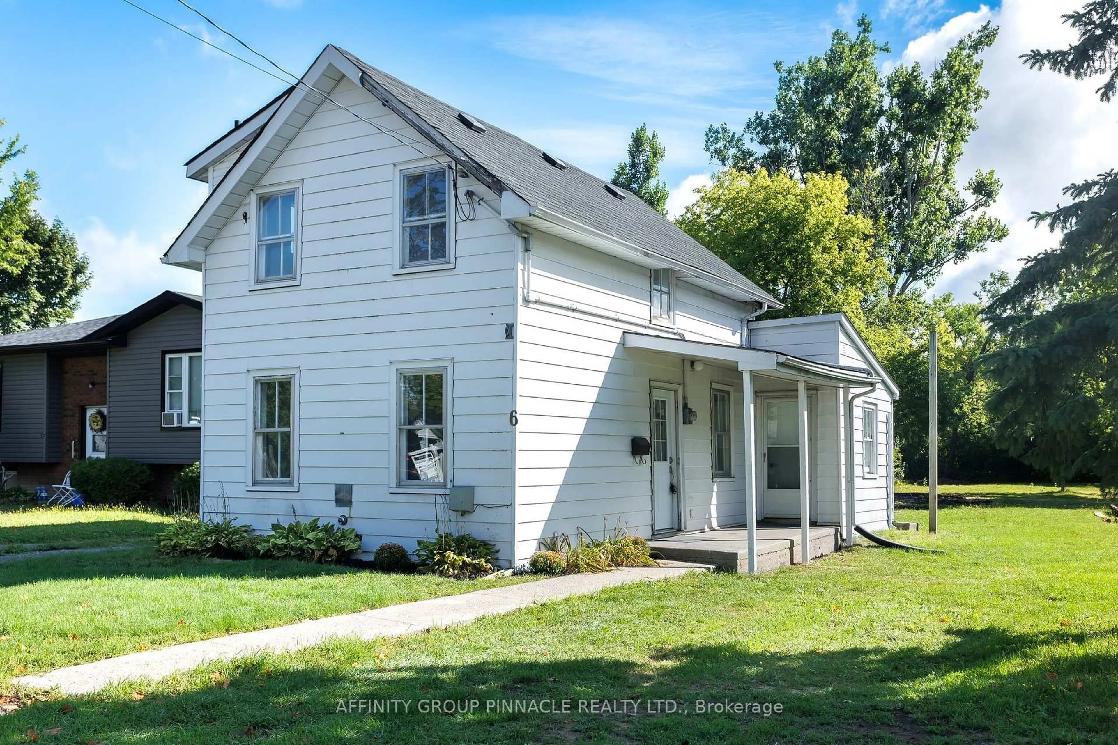 Home with vinyl exterior material, street for 6 Duke St, Kawartha Lakes Ontario K9V 2K4