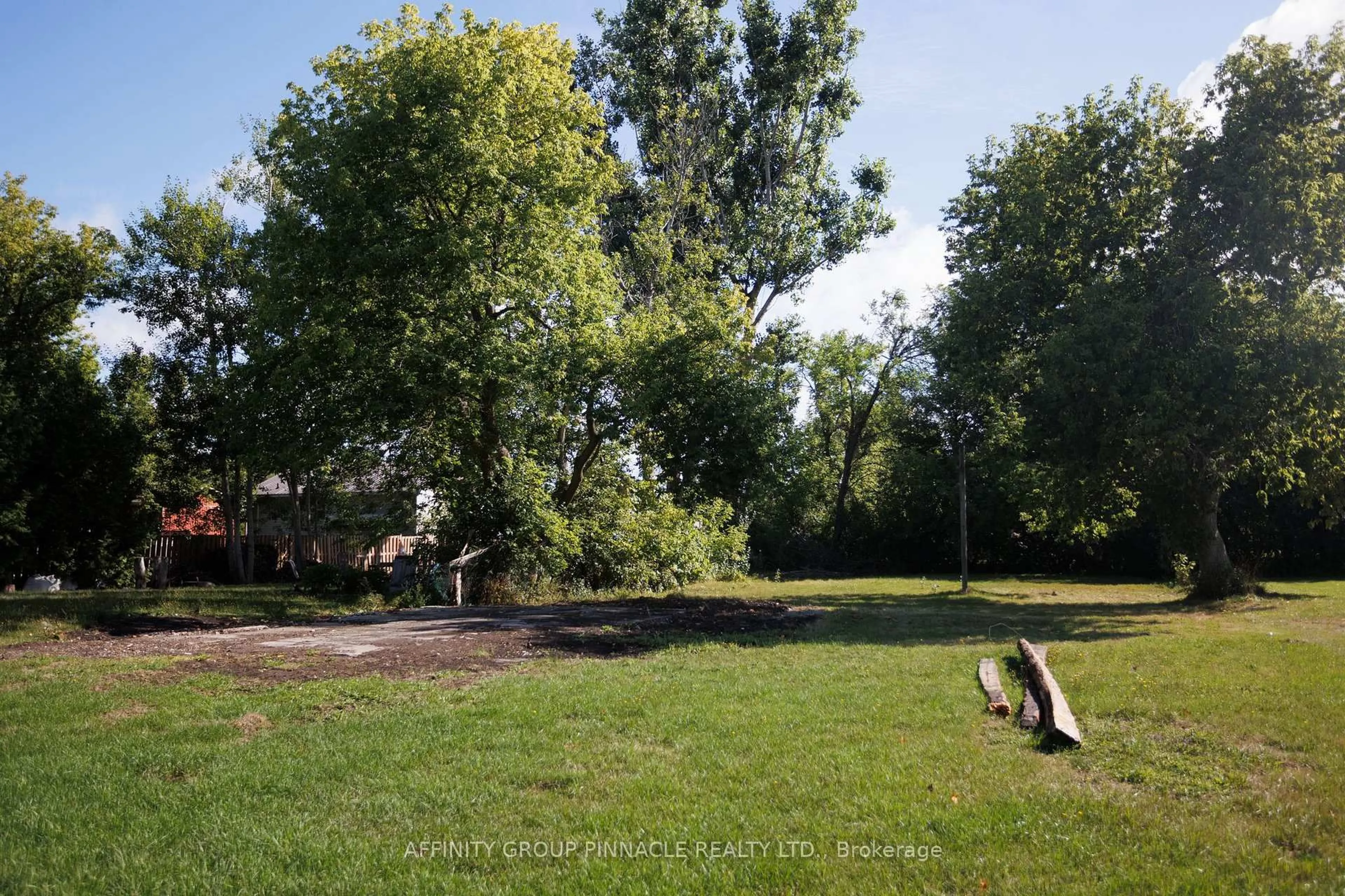 A pic from outside/outdoor area/front of a property/back of a property/a pic from drone, forest/trees view for 6 Duke St, Kawartha Lakes Ontario K9V 2K4