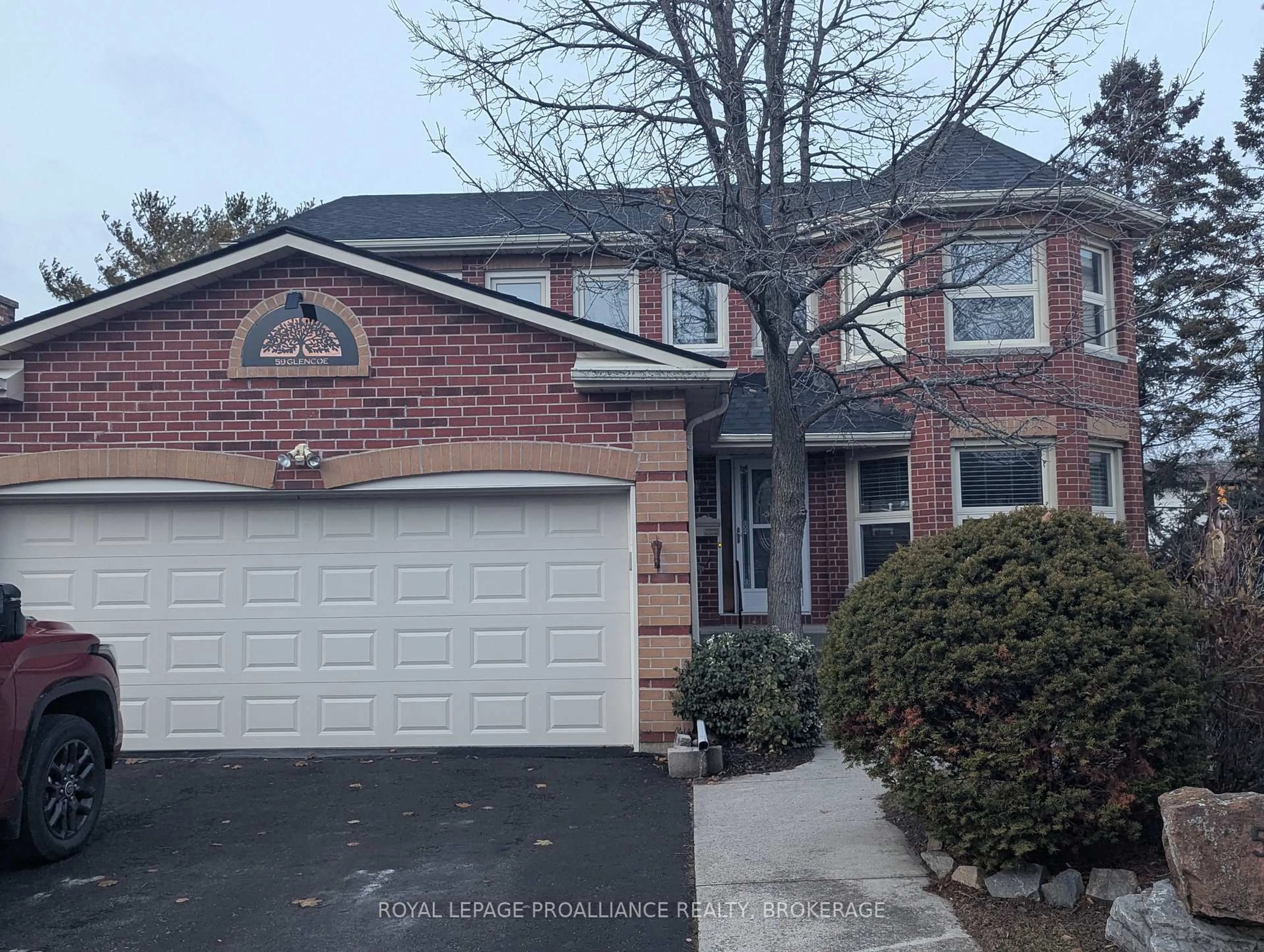 Home with brick exterior material, street for 59 Glencoe Cres, Kingston Ontario K7M 7H9