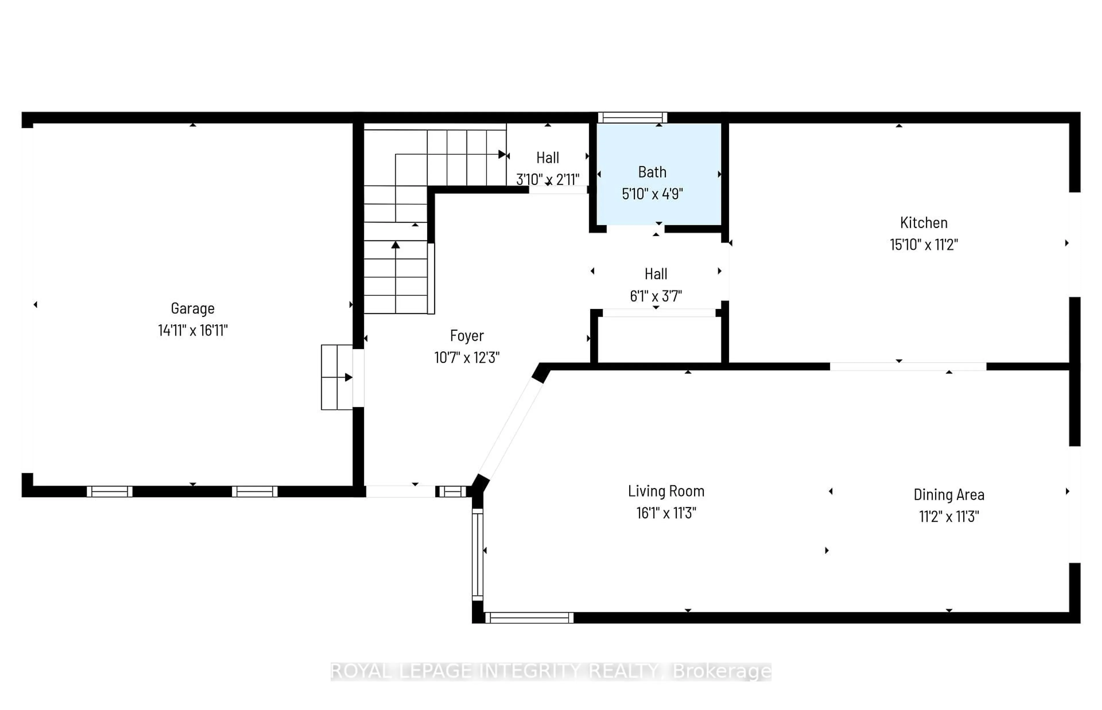 Floor plan for 83 Saddle Cres, Ottawa Ontario K1G 5L3
