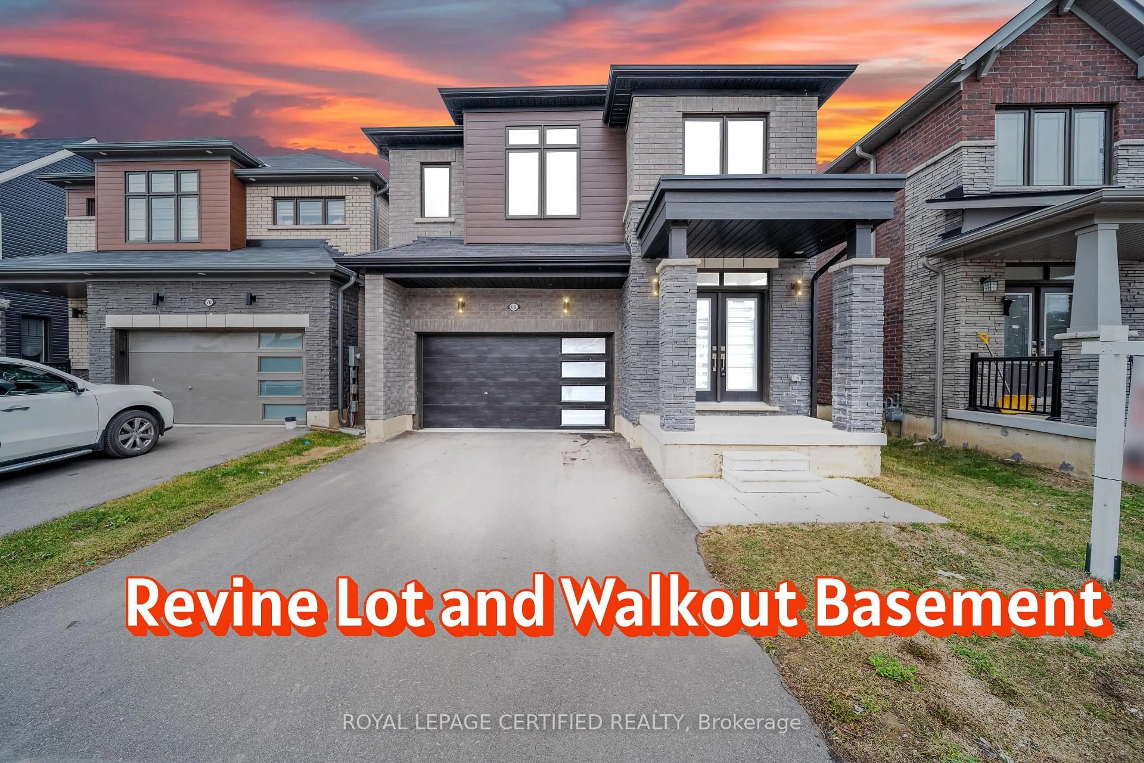 Home with brick exterior material, street for 68 Hawick Cres, Haldimand Ontario N3W 0G6