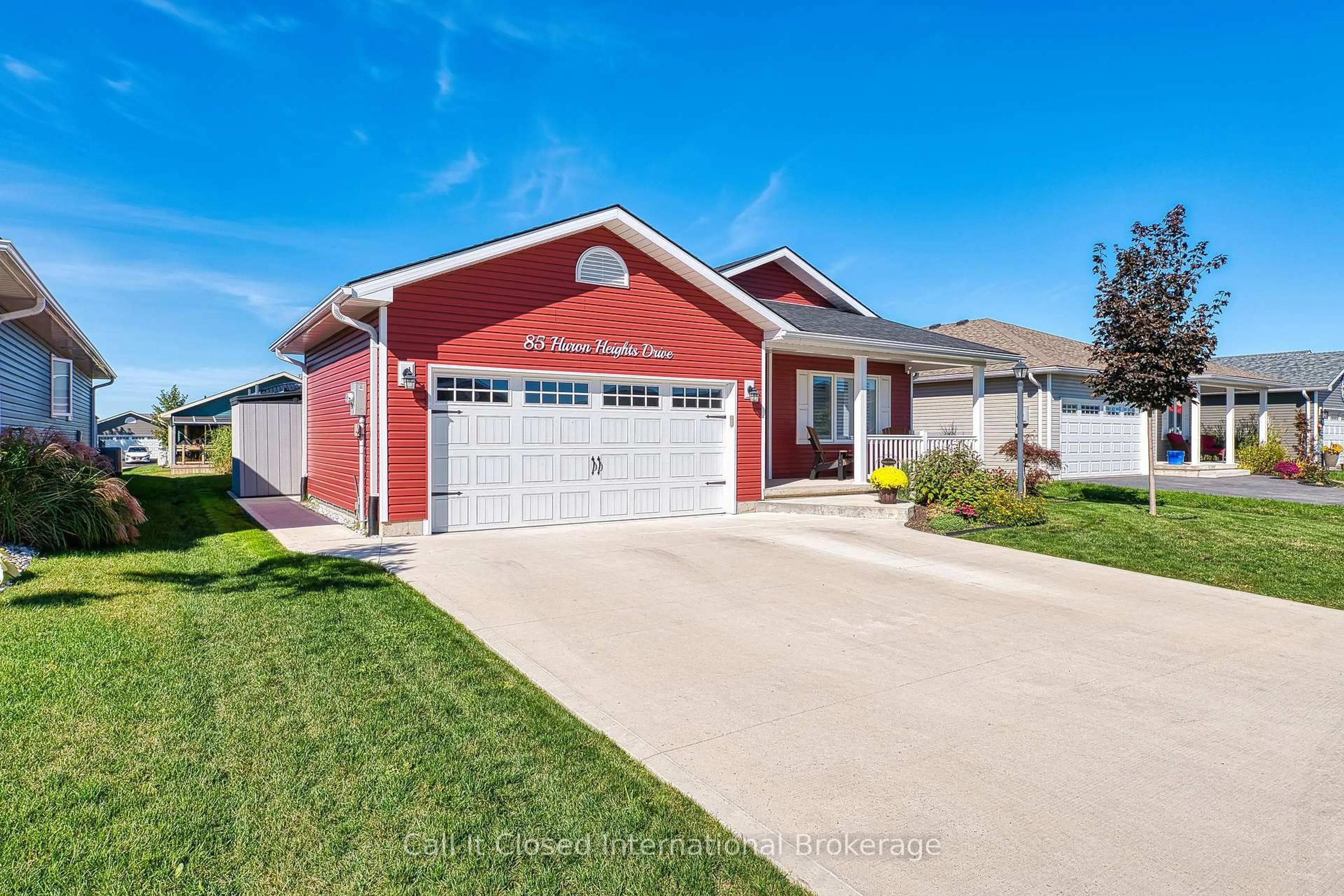 Home with brick exterior material, street for 85 Huron Heights Dr, Ashfield-Colborne-Wawanosh Ontario N7A 0C1