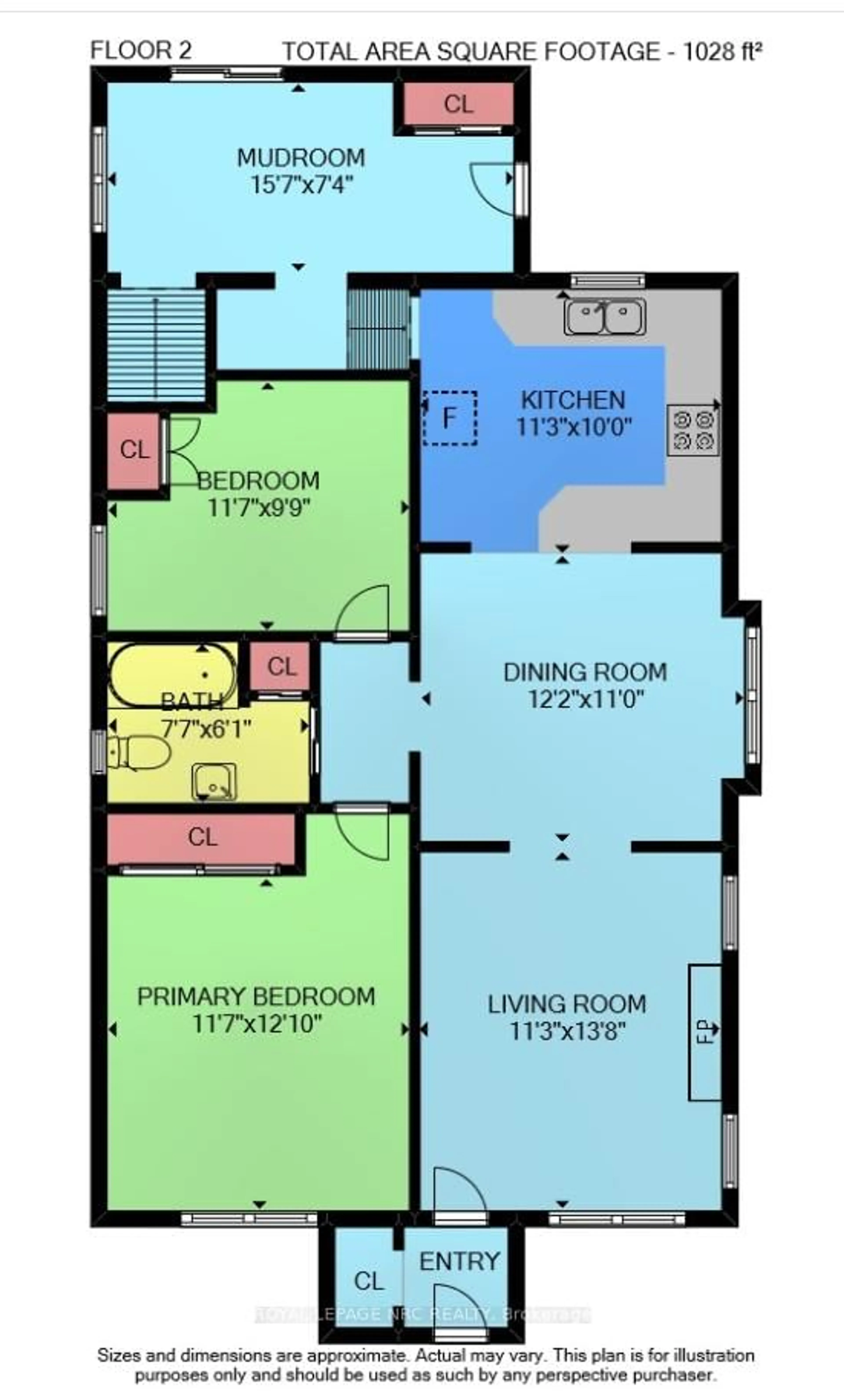 Floor plan for 25 Almond St, Welland Ontario L3B 3P6