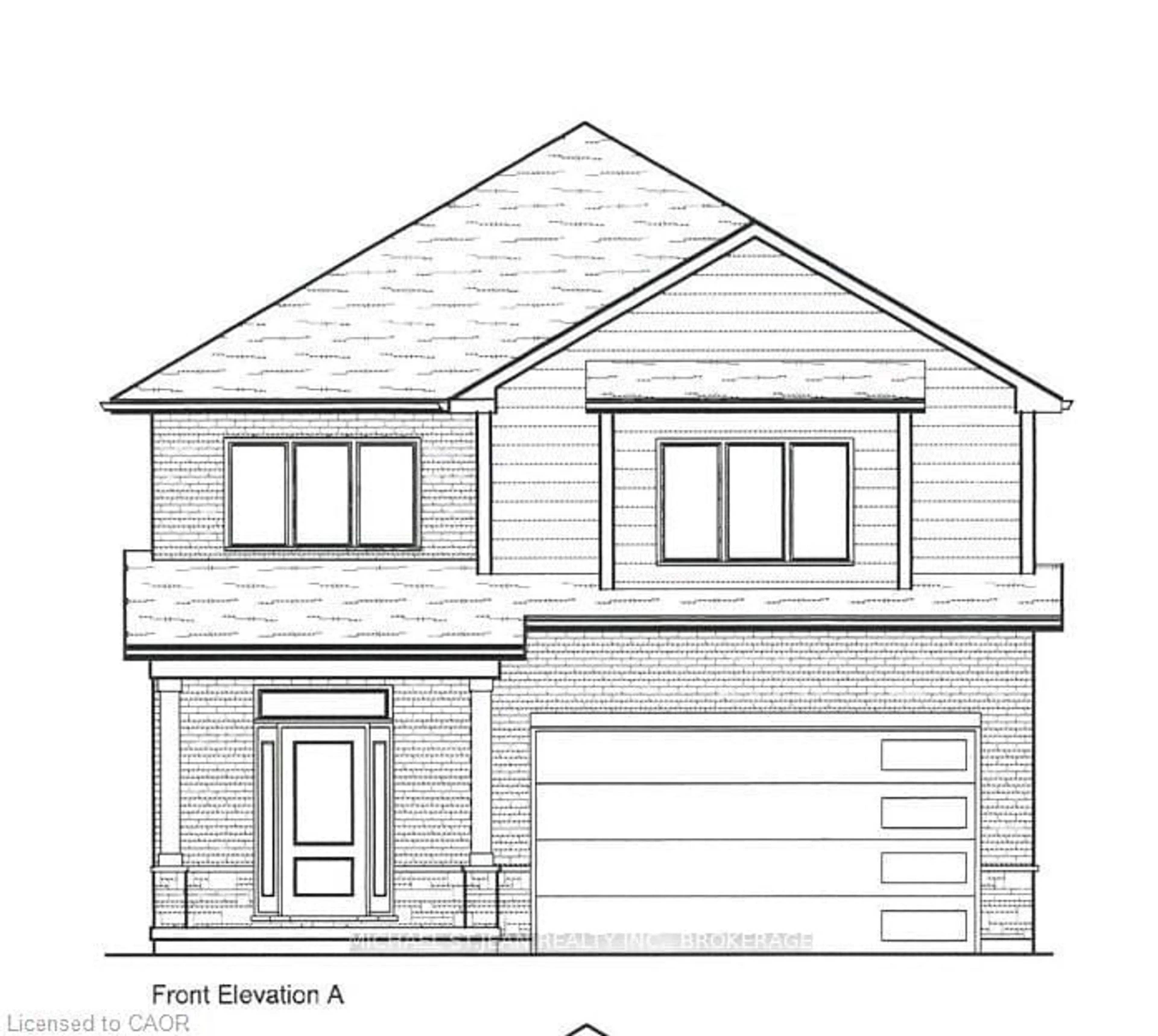Floor plan for Lot 9 Klein Circ, Hamilton Ontario L9G 3K9