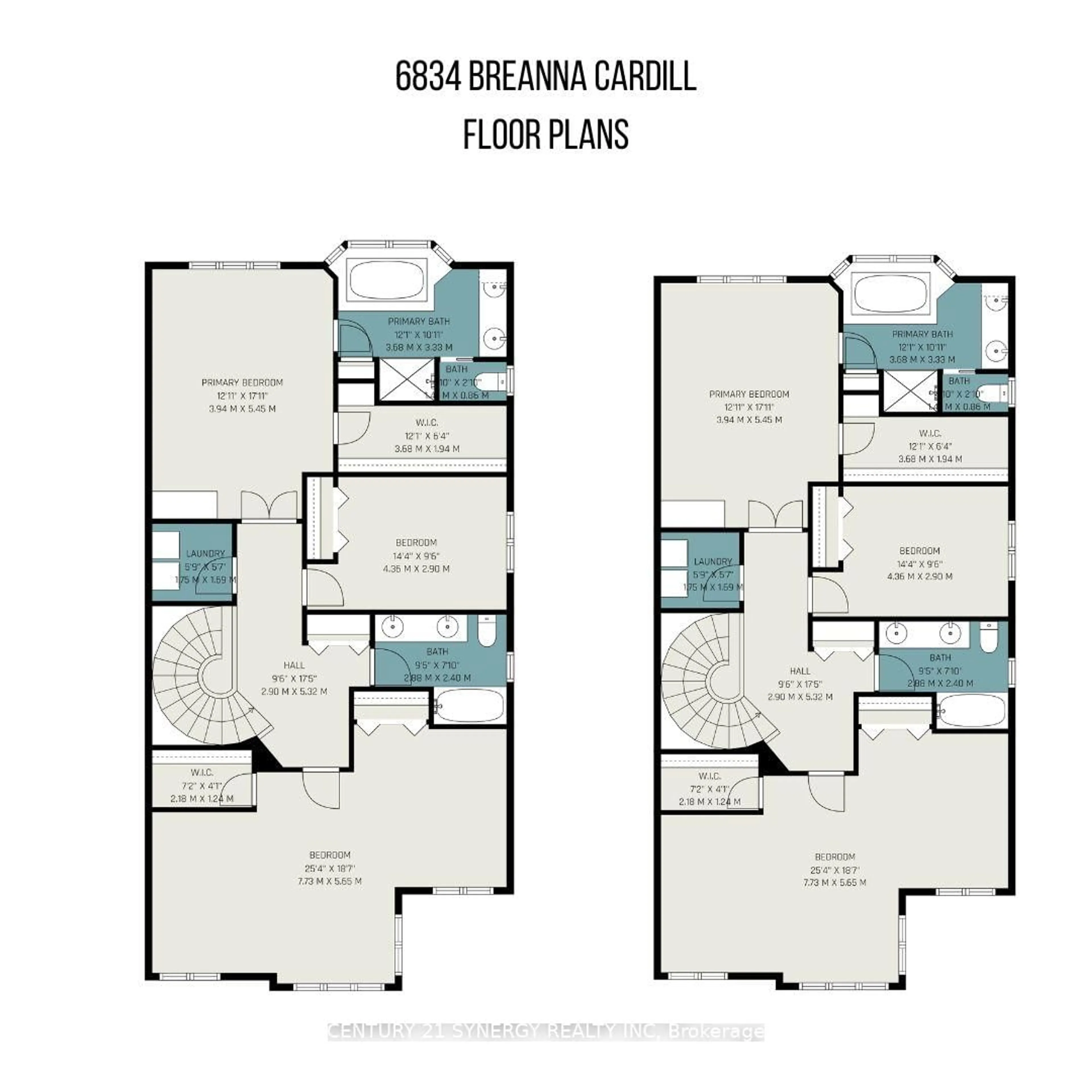 Floor plan for 6834 Breanna Cardill St #13, Greely Ontario K4P 0C1