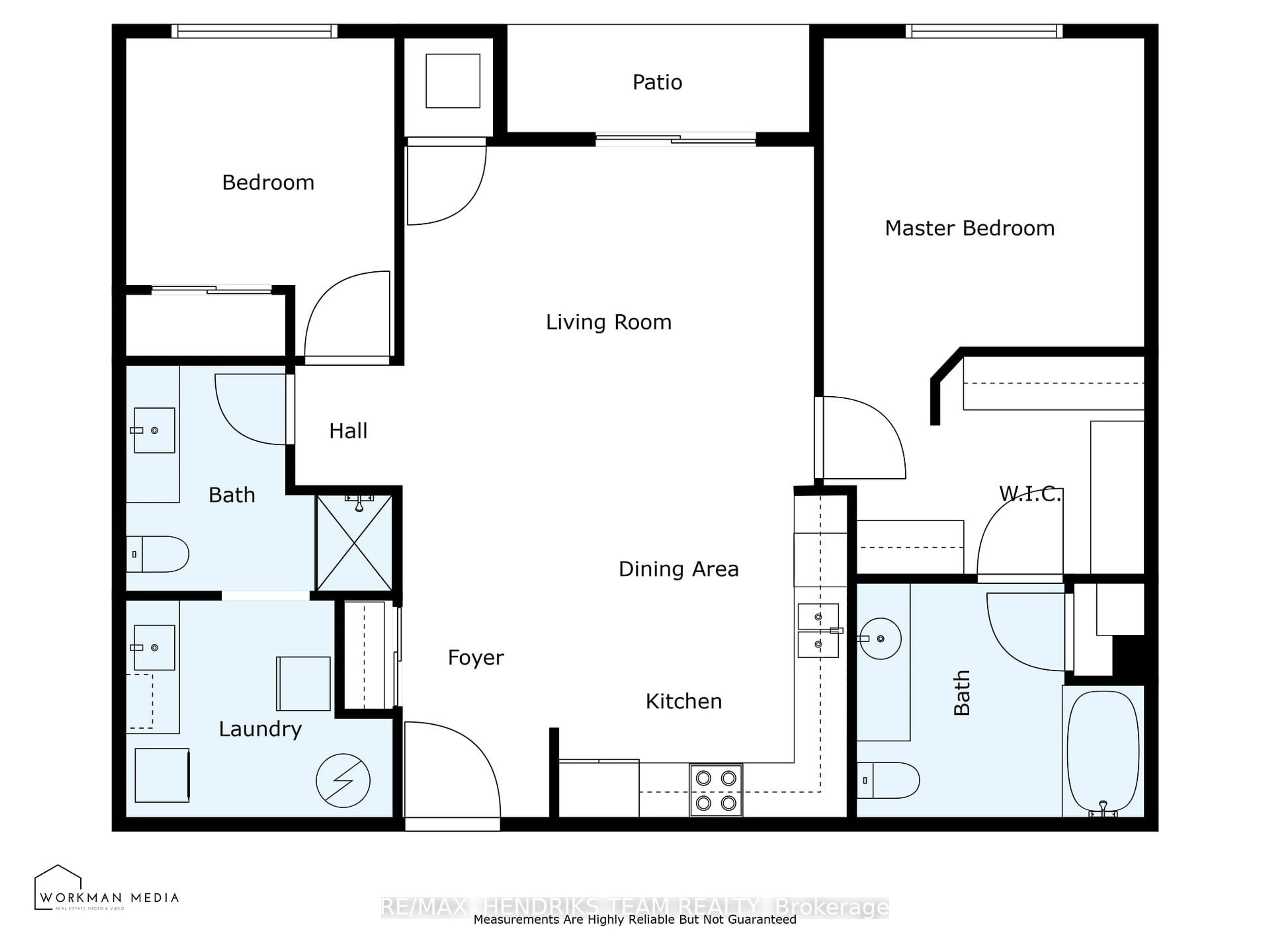 Floor plan for 26 Wellington St #102, St. Catharines Ontario L2R 5P8