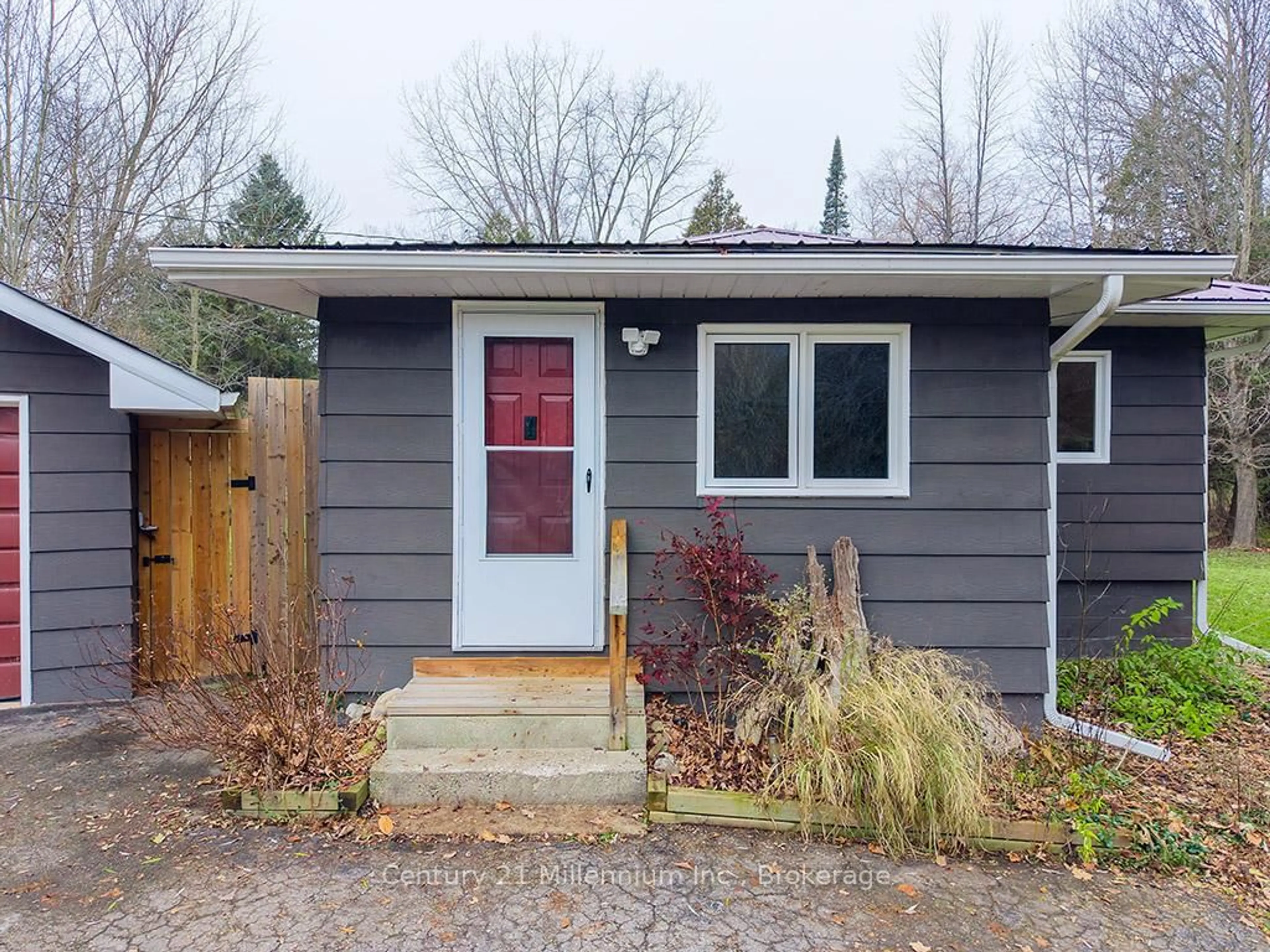 Home with vinyl exterior material, street for 175134 Grey Road 30 Rd, Grey Highlands Ontario N0C 1H0