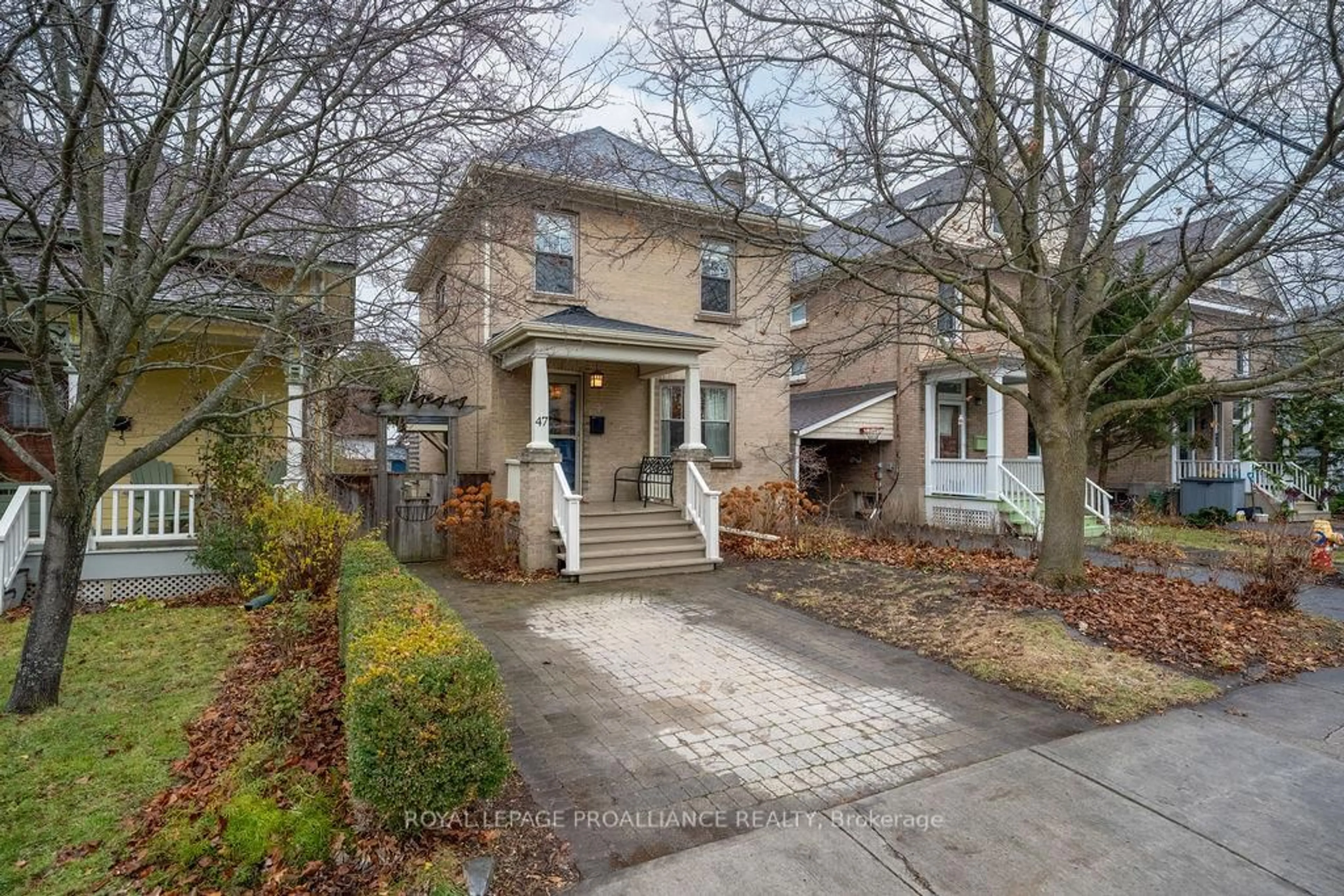 Home with brick exterior material, street for 47 Pembroke St, Kingston Ontario K7L 4N5