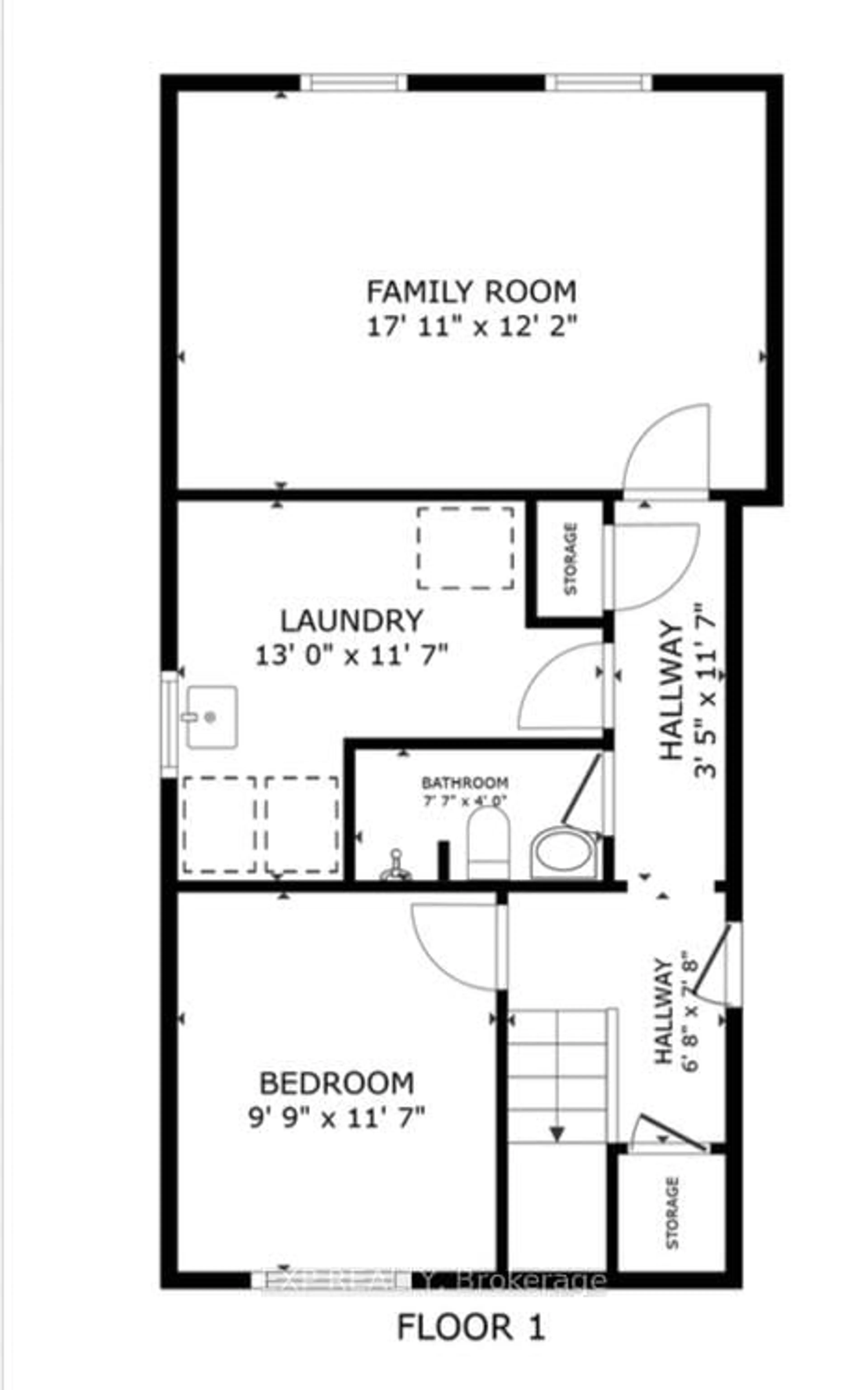 Floor plan for 364 Roselawn Pl, Waterloo Ontario N2L 5P1