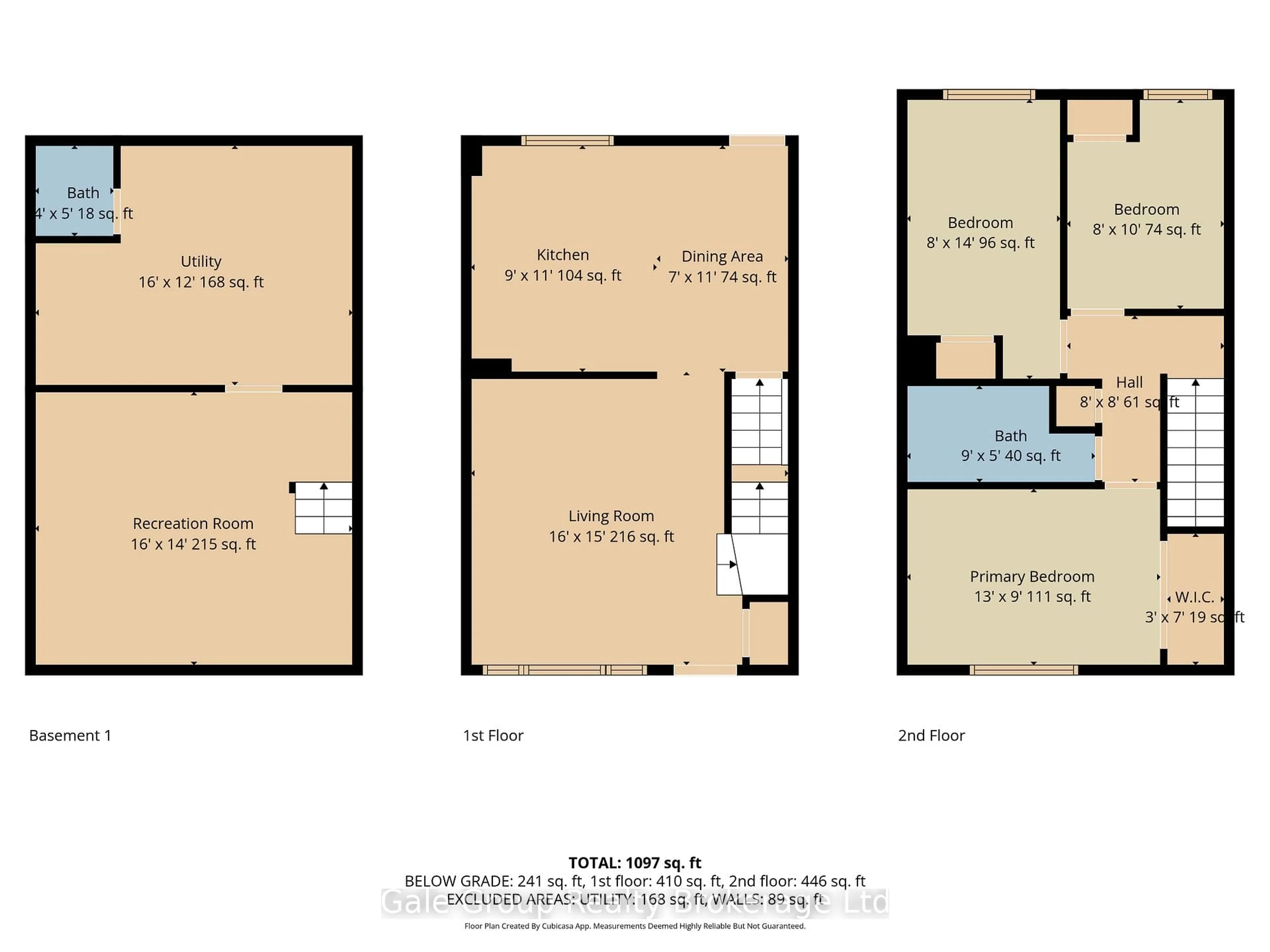 Floor plan for 78 Bee St #11, Woodstock Ontario N4S 3Z3