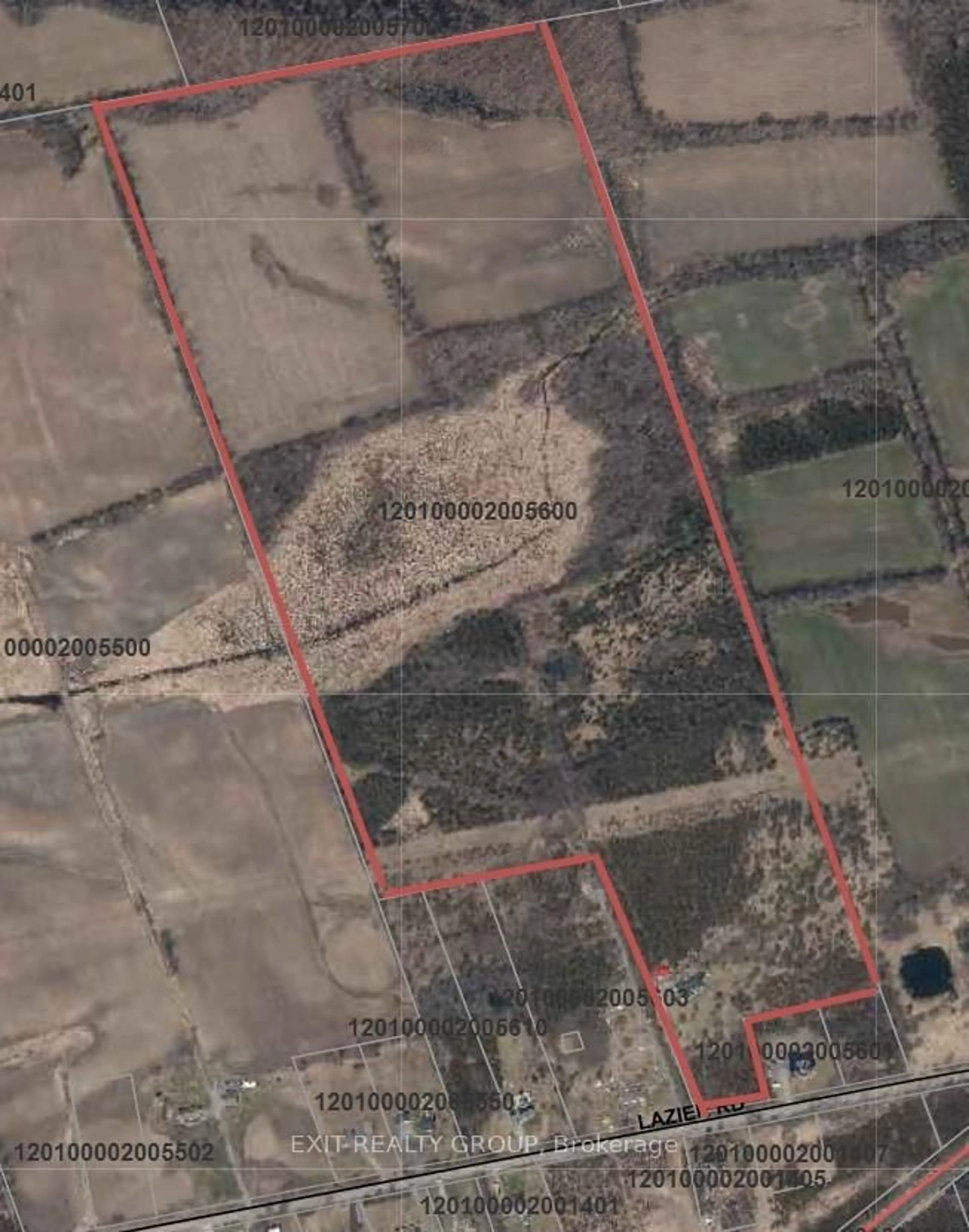 Picture of a map for 1047 Lazier Rd, Shannonville Ontario K0K 3A0