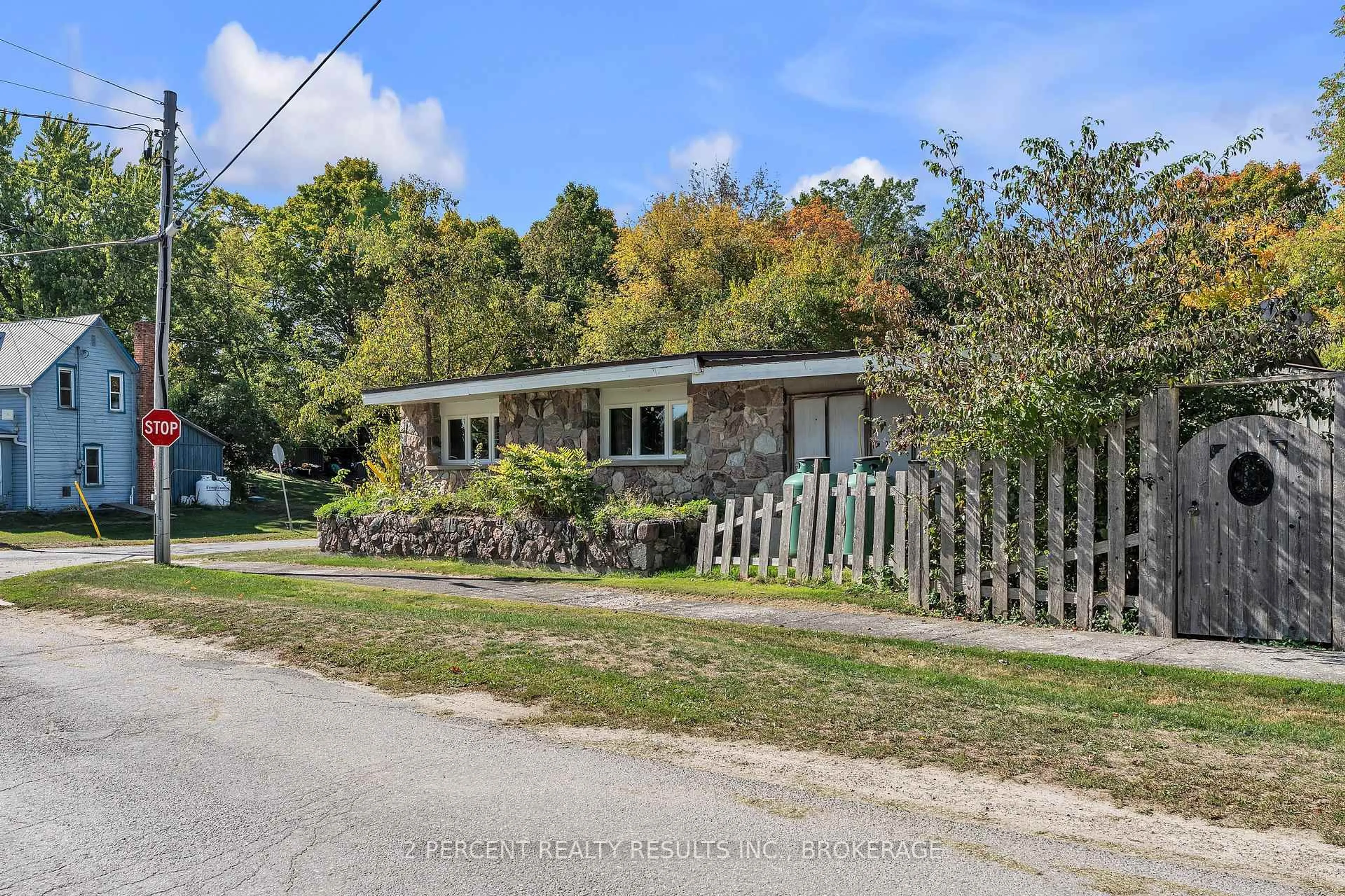 A pic from outside/outdoor area/front of a property/back of a property/a pic from drone, street for 12 Luffman Rd, Tweed Ontario K0K 2L0