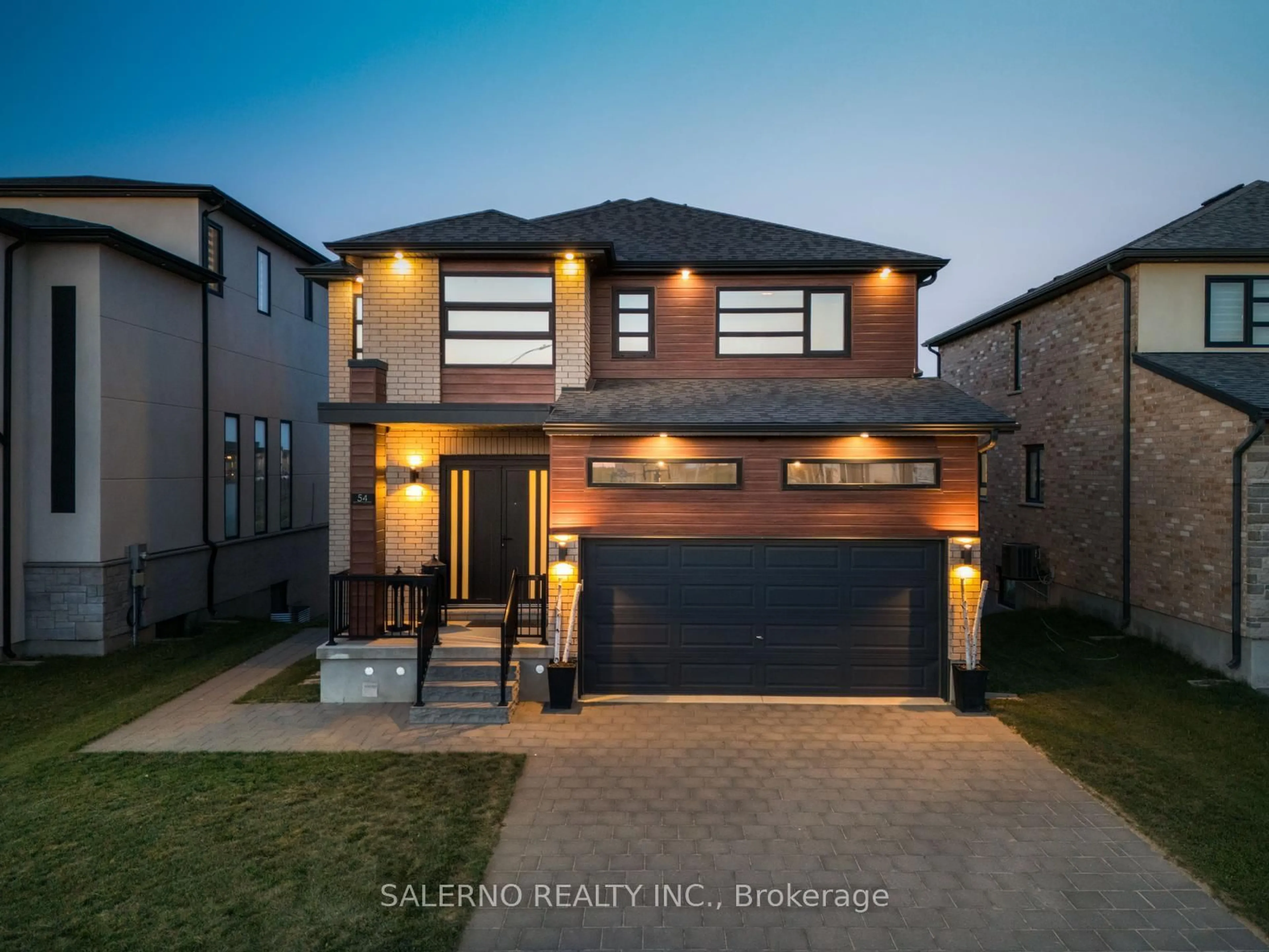 Home with brick exterior material, street for 54 Grandville Circ, Brant Ontario N3L 0J3