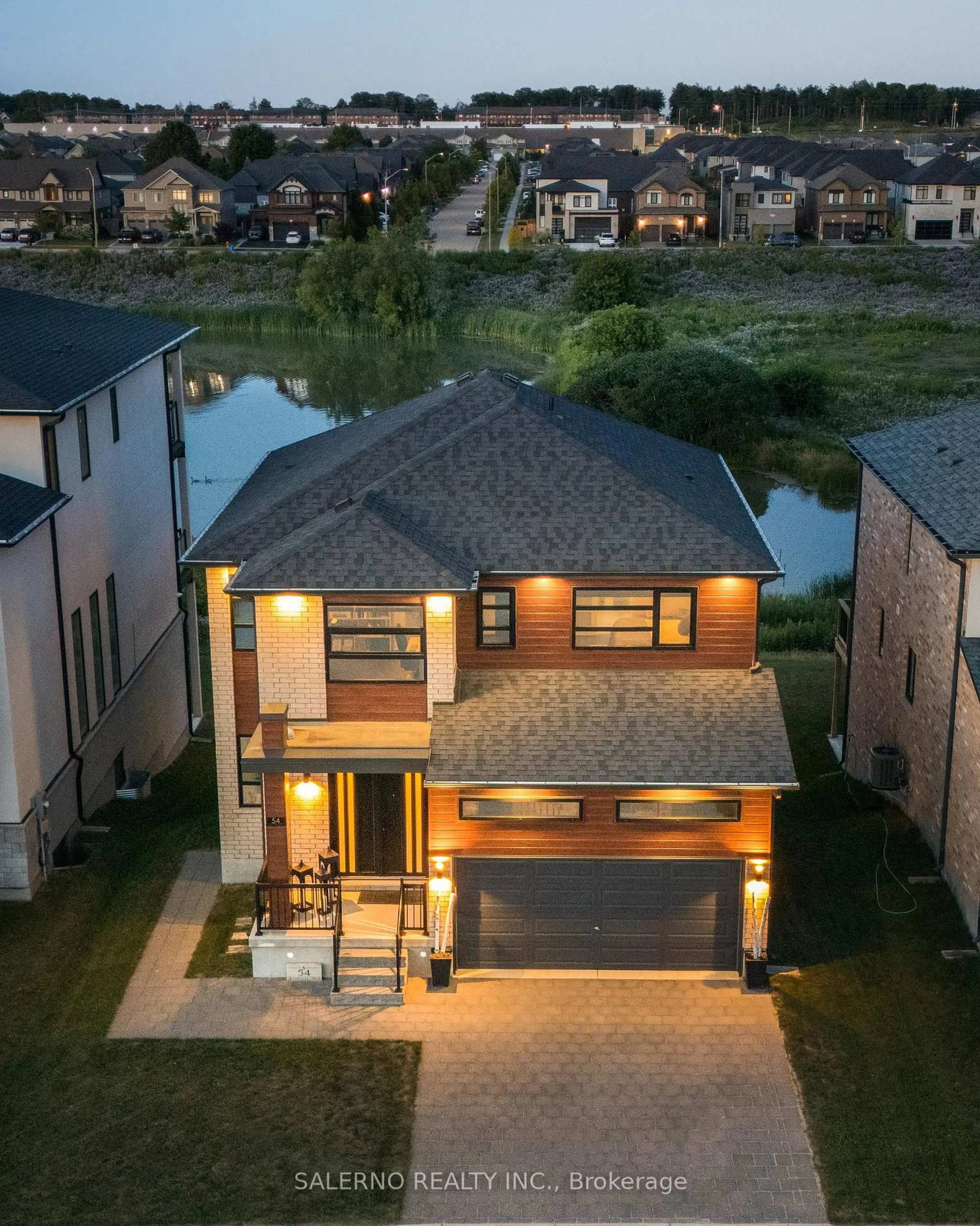 Home with brick exterior material, street for 54 Grandville Circ, Brant Ontario N3L 0J3