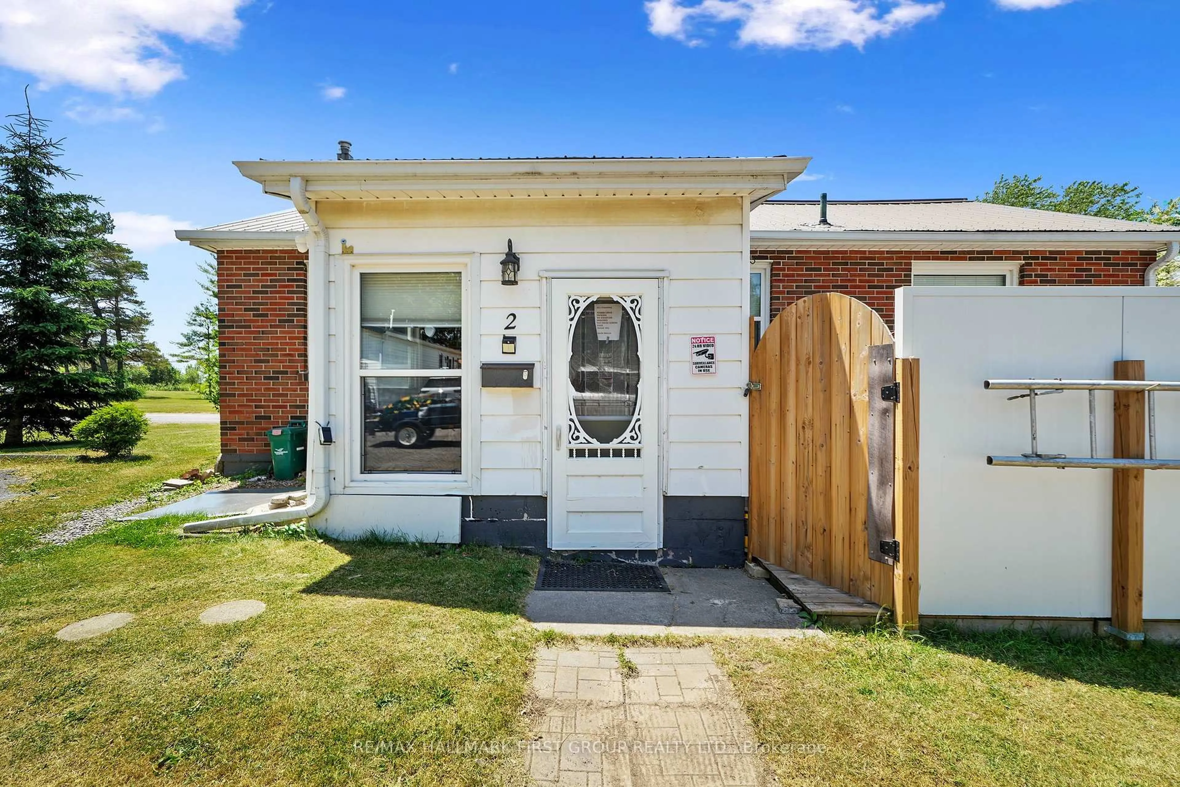 Home with brick exterior material, building for 2 Park Lane, Hamilton Township Ontario K9A 0X9