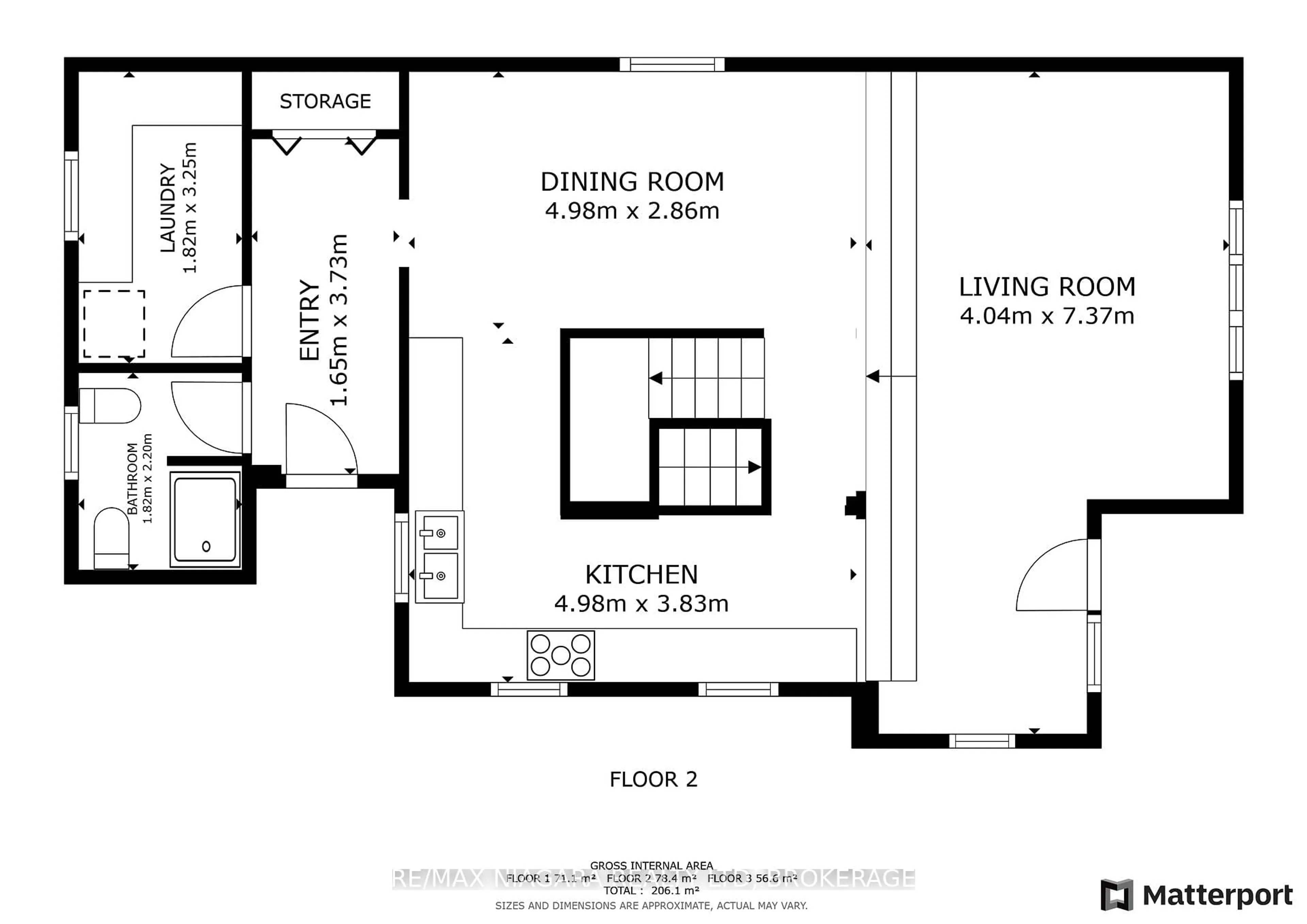 Floor plan for 2944 North Shore Dr, Haldimand Ontario N0A 1K0
