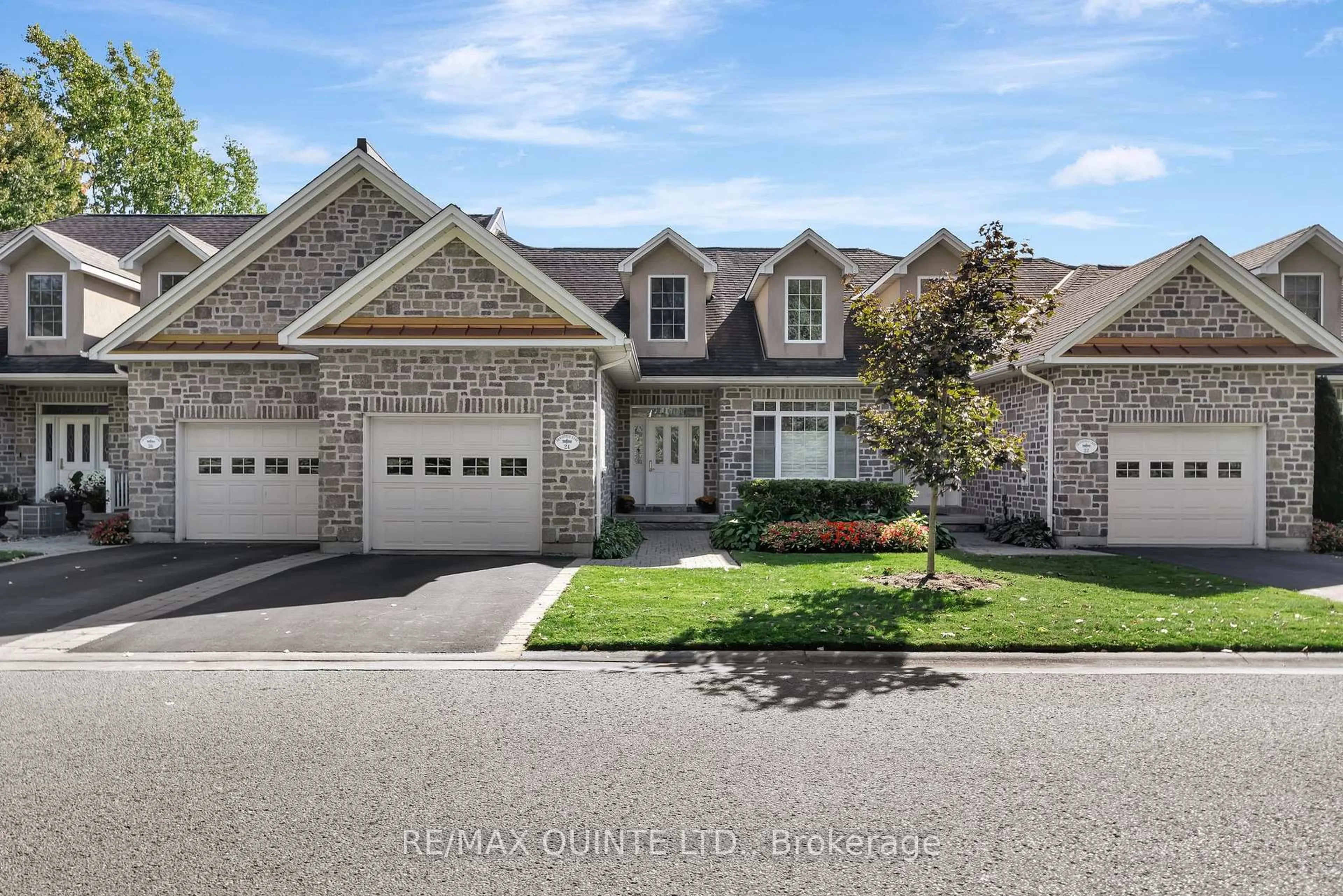 Home with brick exterior material, street for 24 Gracefield Lane, Belleville Ontario K8N 4Z2