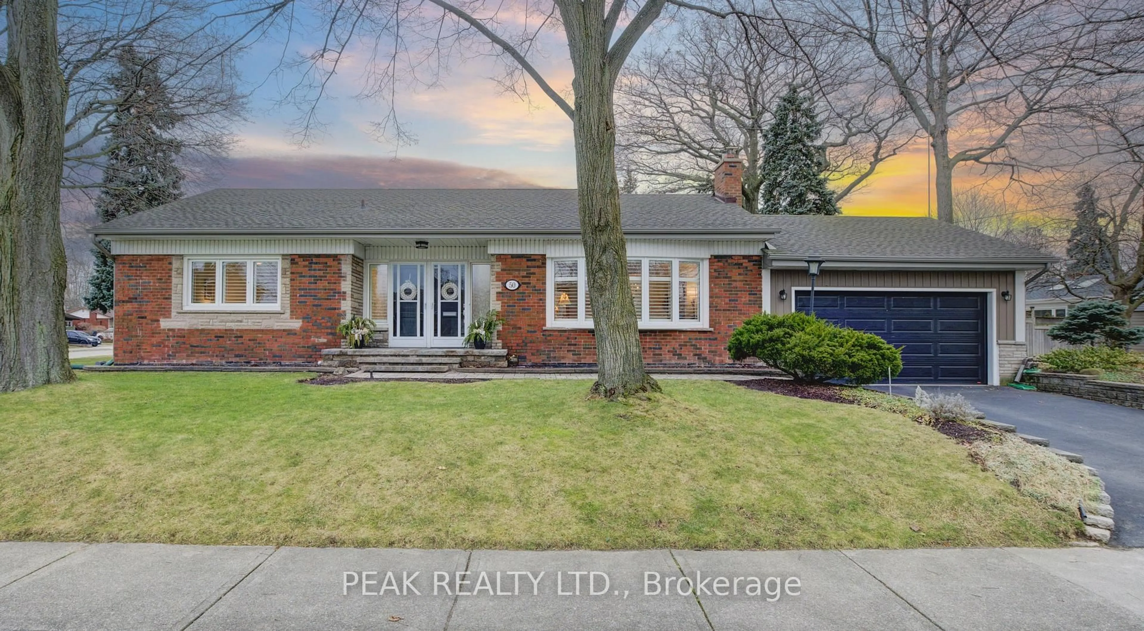 Home with brick exterior material, street for 50 Edgewood Ave, Hamilton Ontario L8T 1K1
