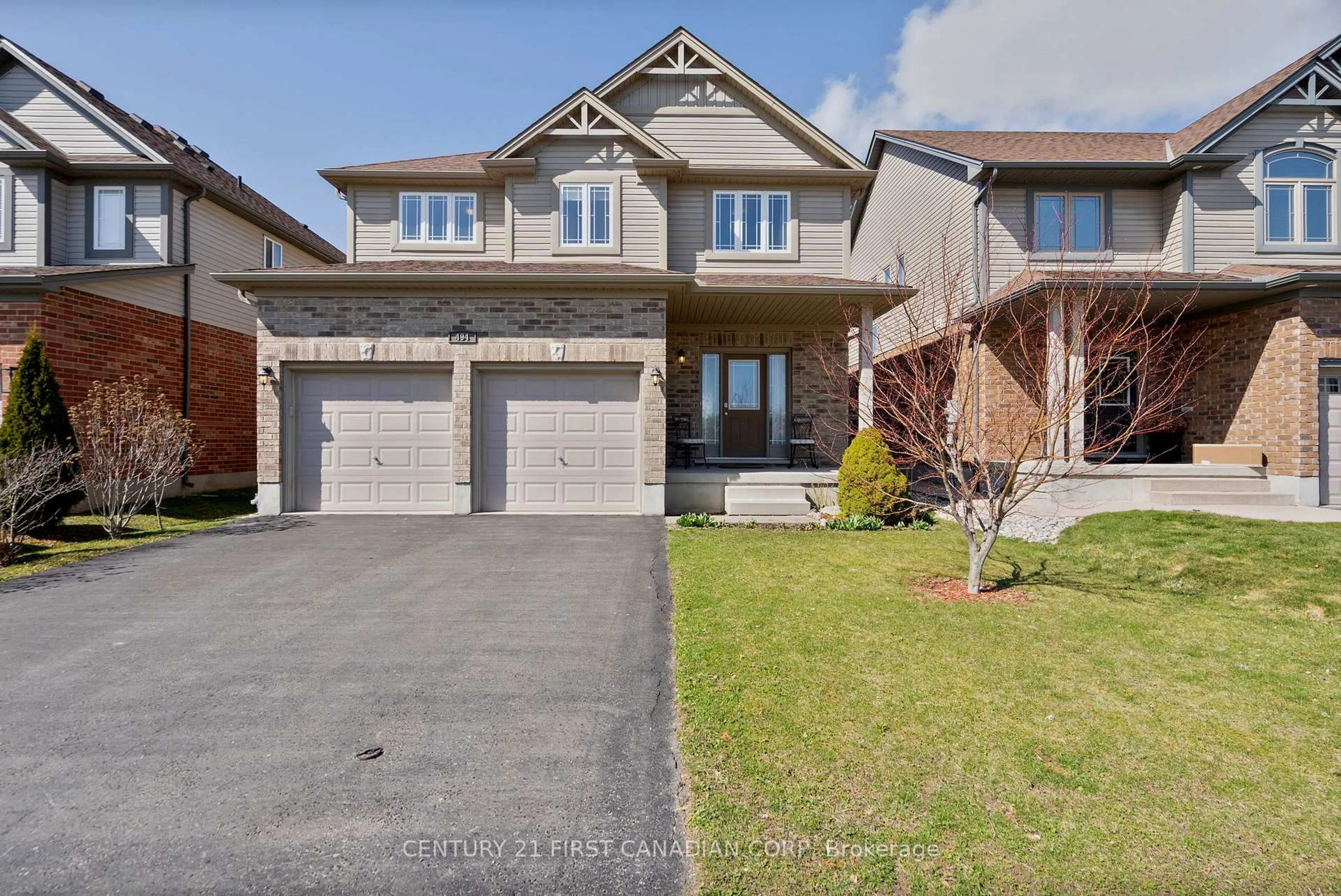 Home with brick exterior material, street for 494 BLACKACRES Blvd, London North Ontario N6G 0J6
