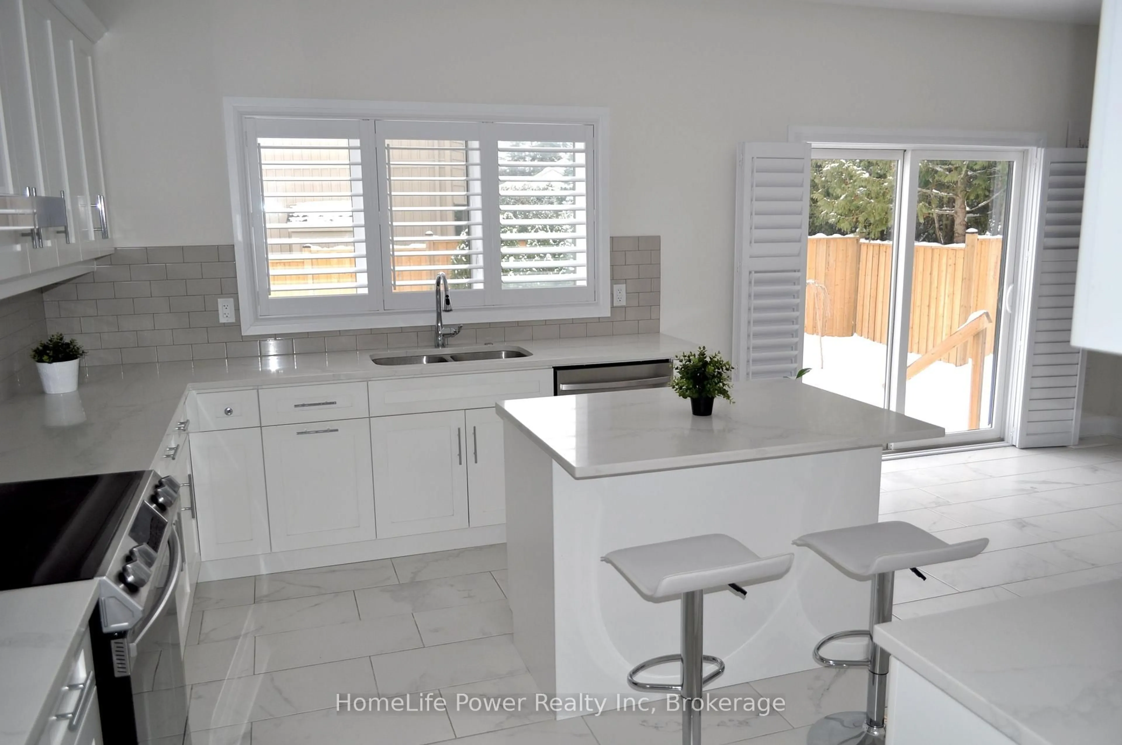 Contemporary kitchen, ceramic/tile floor for 3 Lovering Lane, Guelph Ontario N1L 0H3