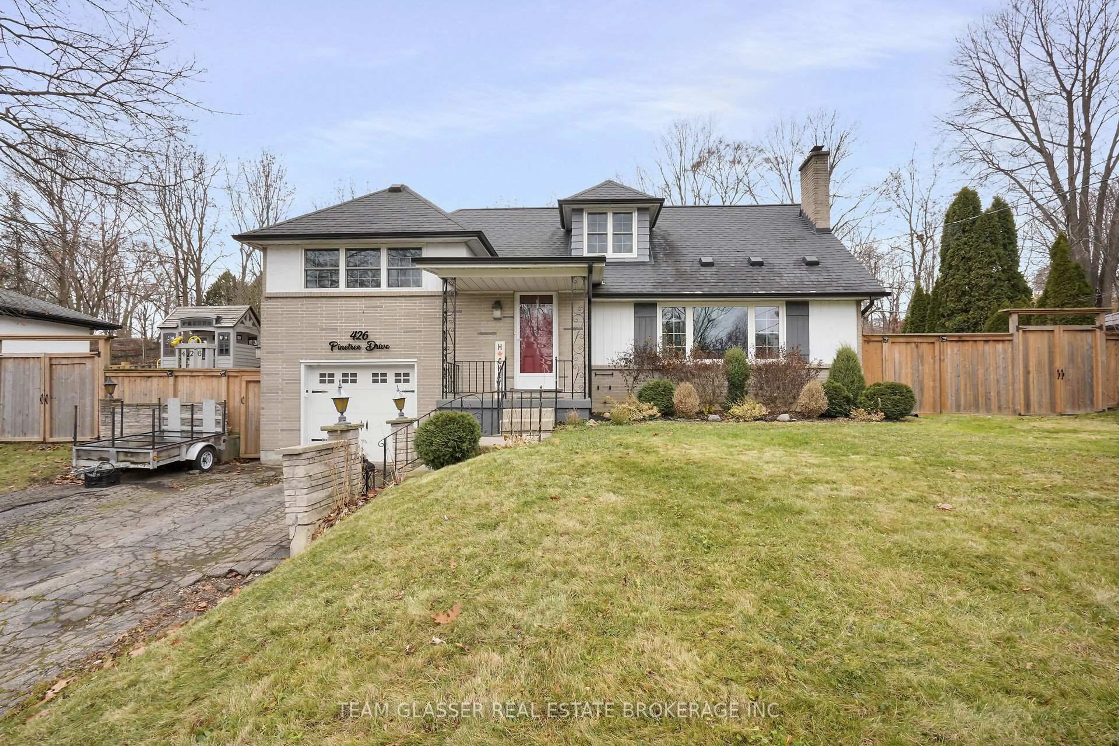 Home with brick exterior material, street for 426 PINETREE Dr, London North Ontario N6H 3M8