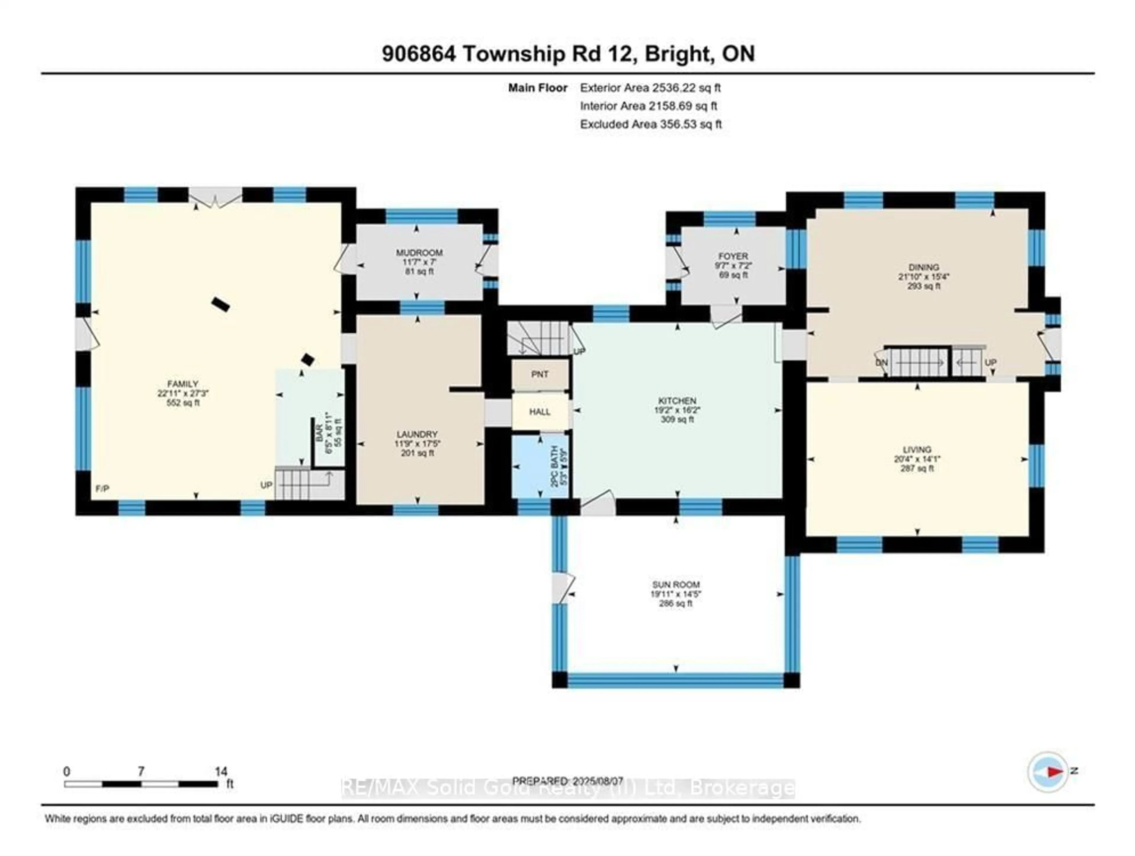 Floor plan for 906864 Township 12 Rd, Blandford-Blenheim Ontario N0J 1B0