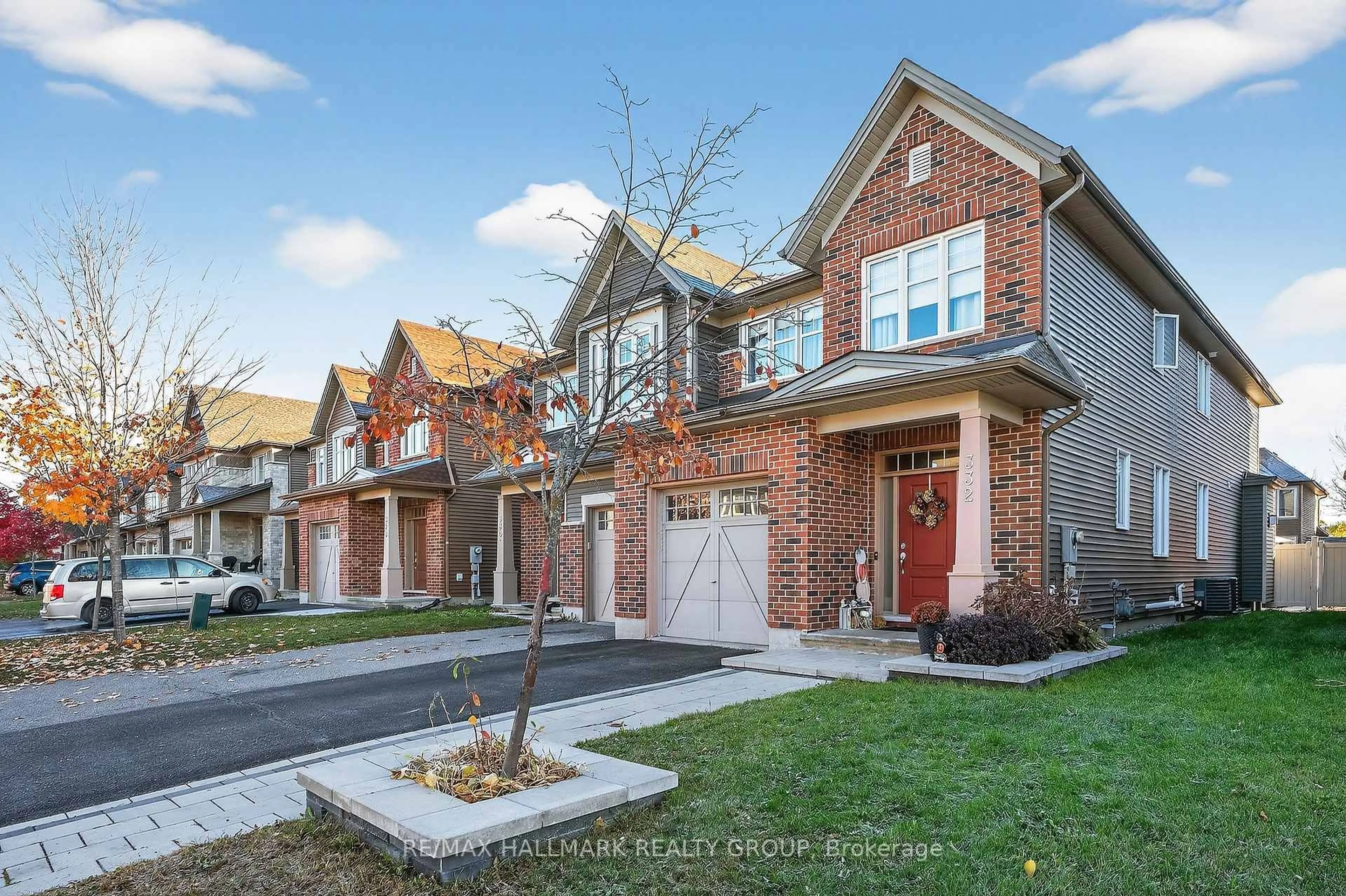 Home with brick exterior material, street for 332 Gracewood Cres, Ottawa Ontario K1T 0J7