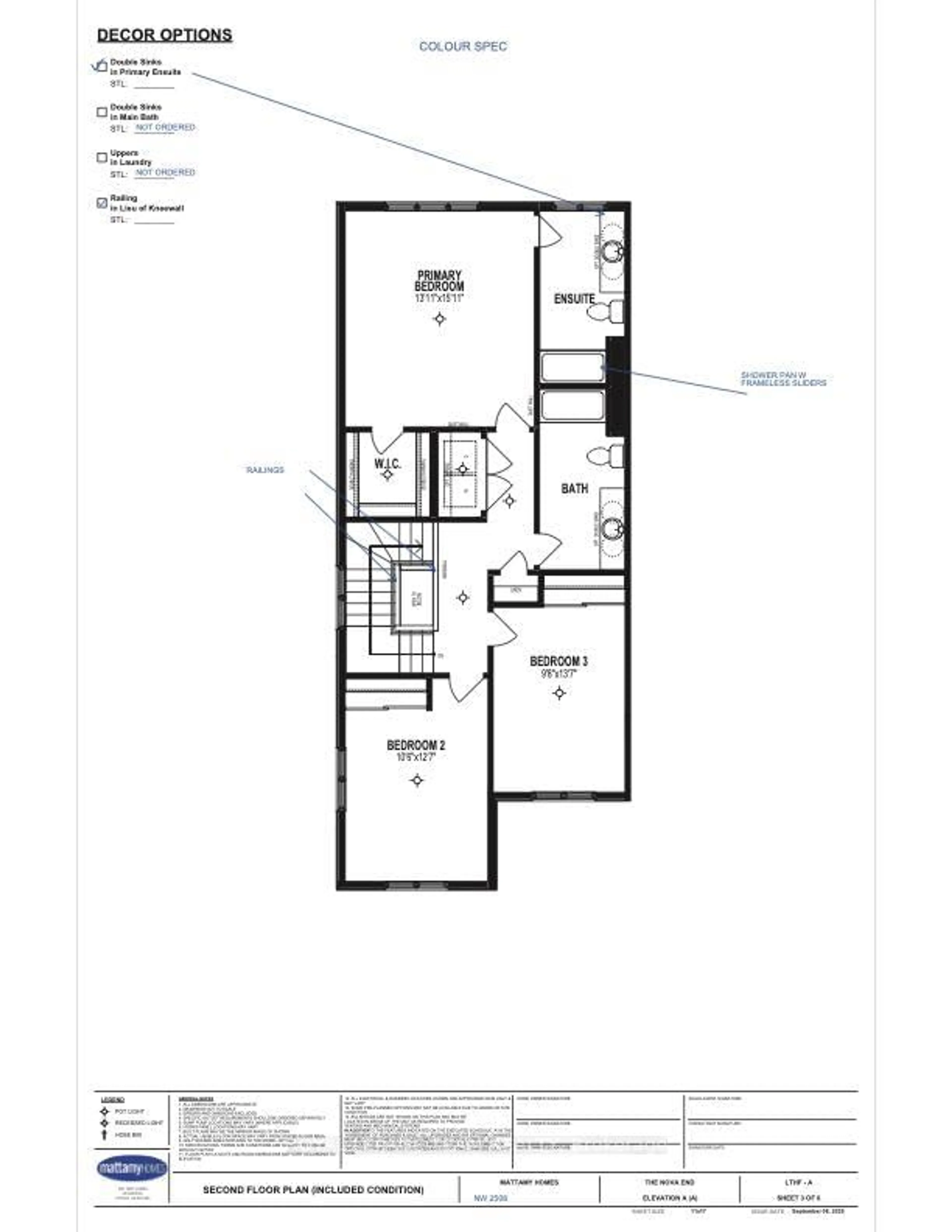 Floor plan for 1041 Elixir Pl, Kanata Ontario K2W 0P3