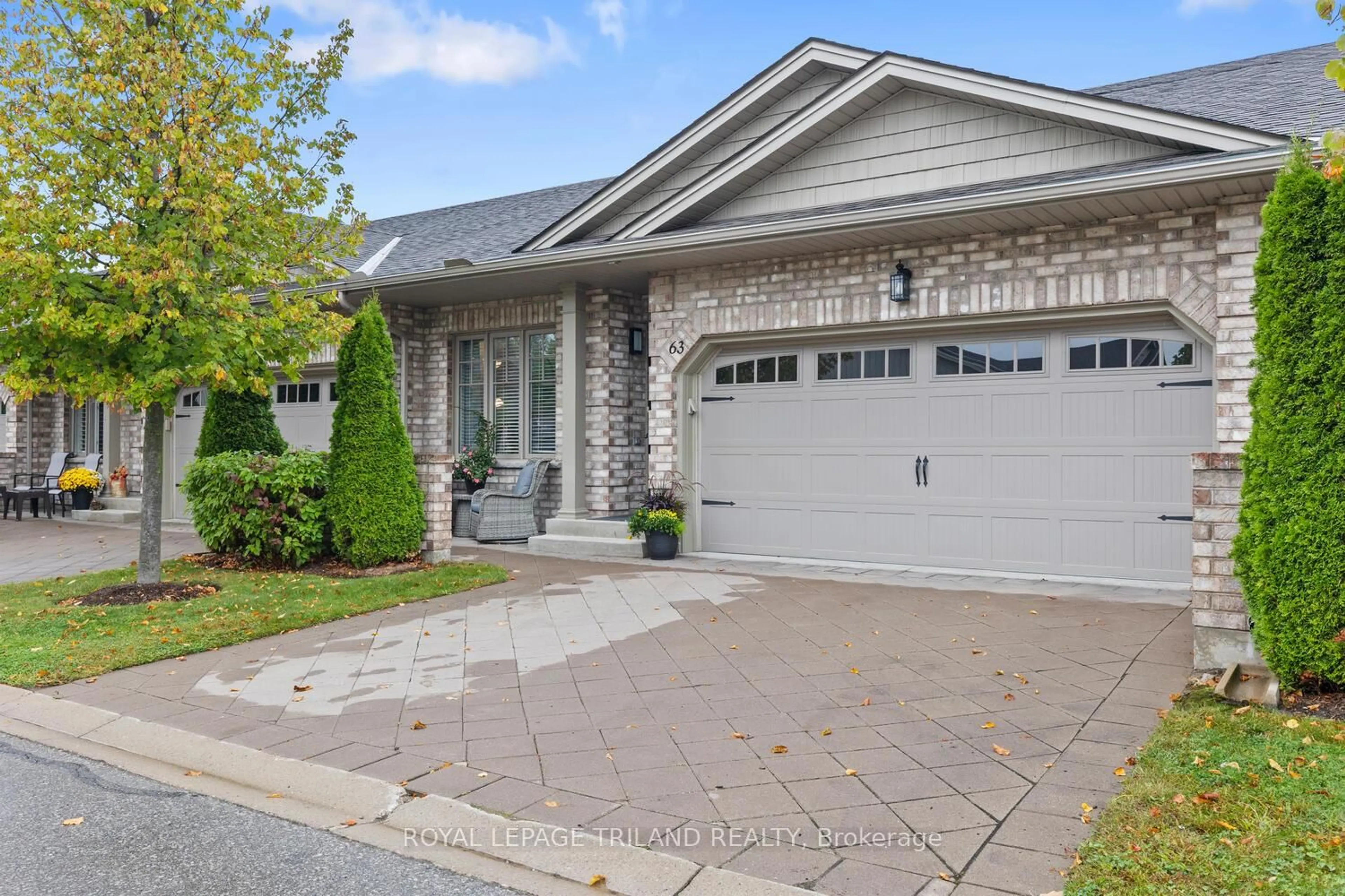 Home with brick exterior material, street for 765 Killarney Rd #63, London North Ontario N5X 0H6