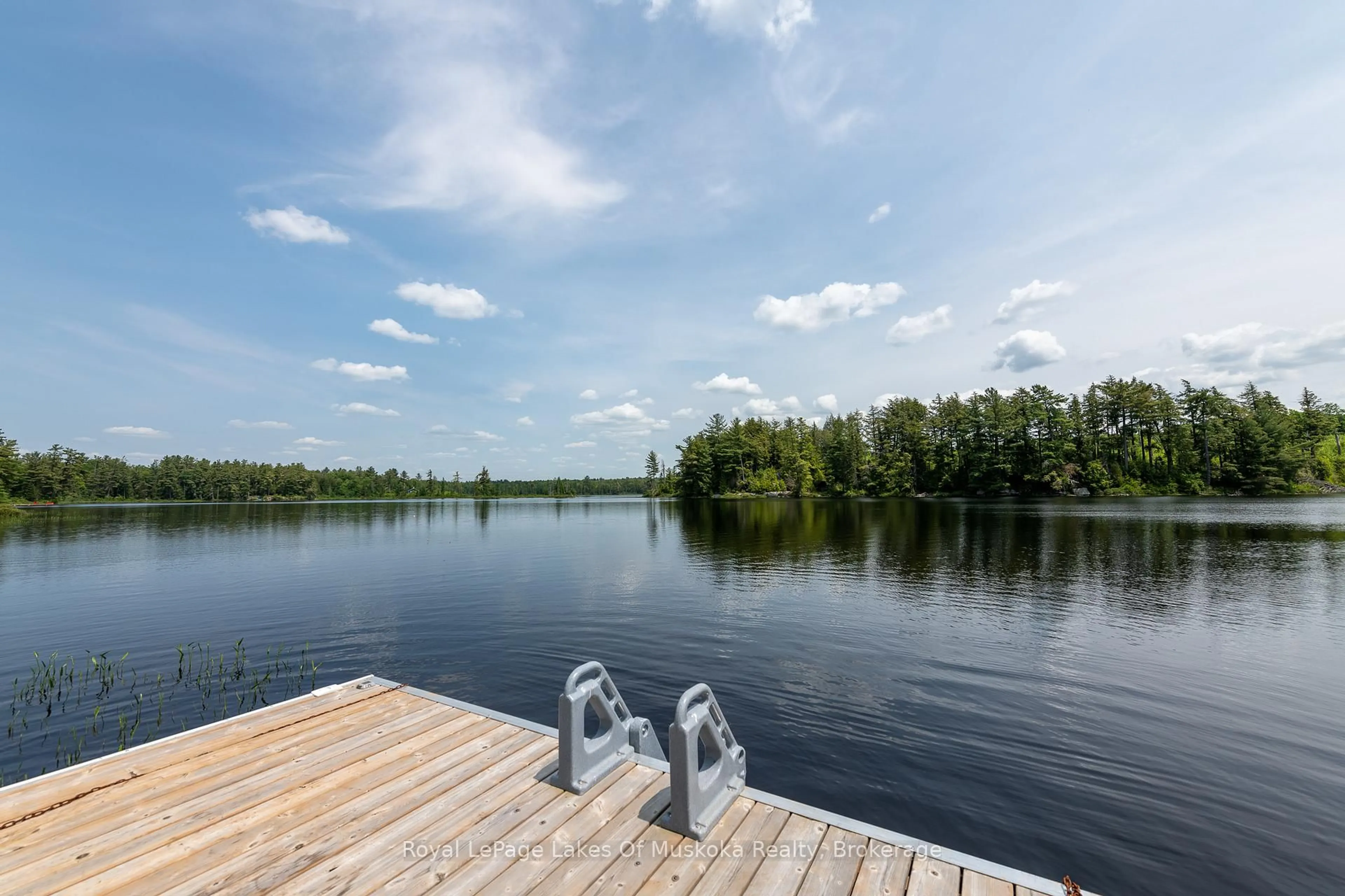 Patio, water/lake/river/ocean view for 1420 Limberlost Rd, Lake of Bays Ontario P1H 2J6