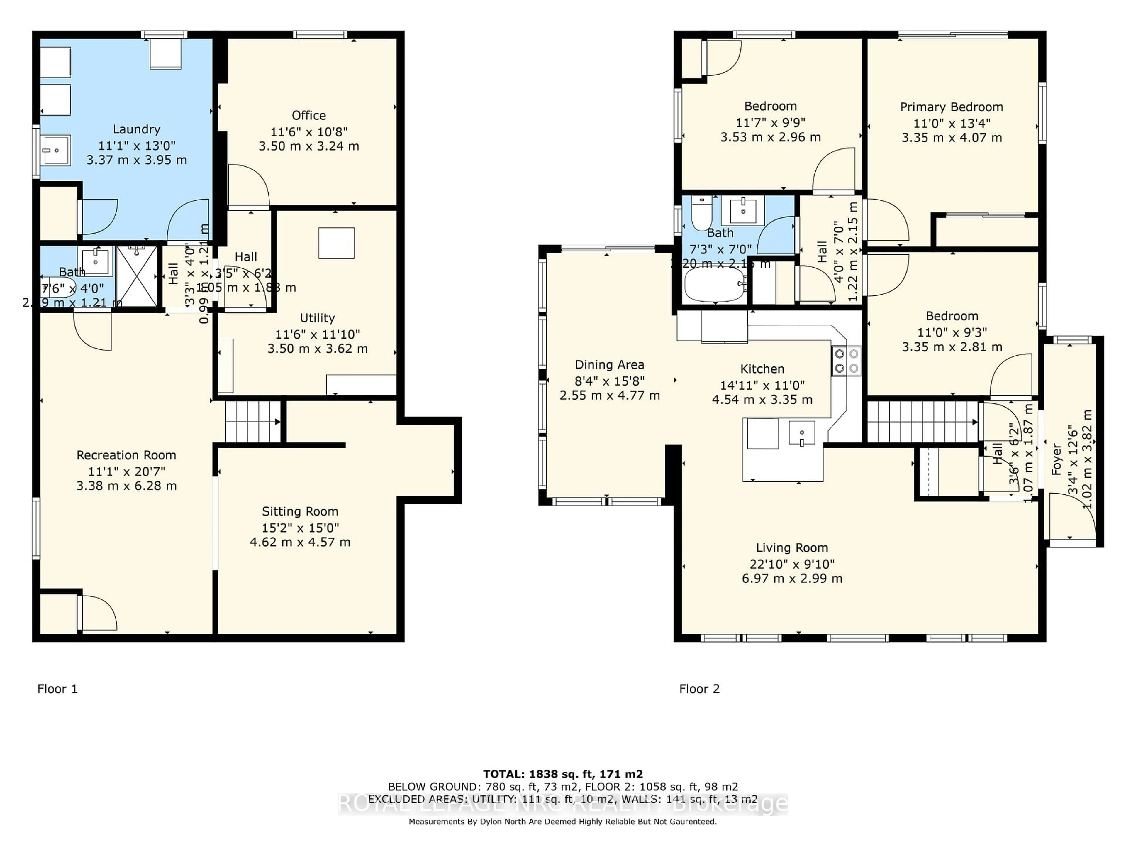 Floor plan for 260 Sanatorium Rd, Hamilton Ontario L9C 1Z9