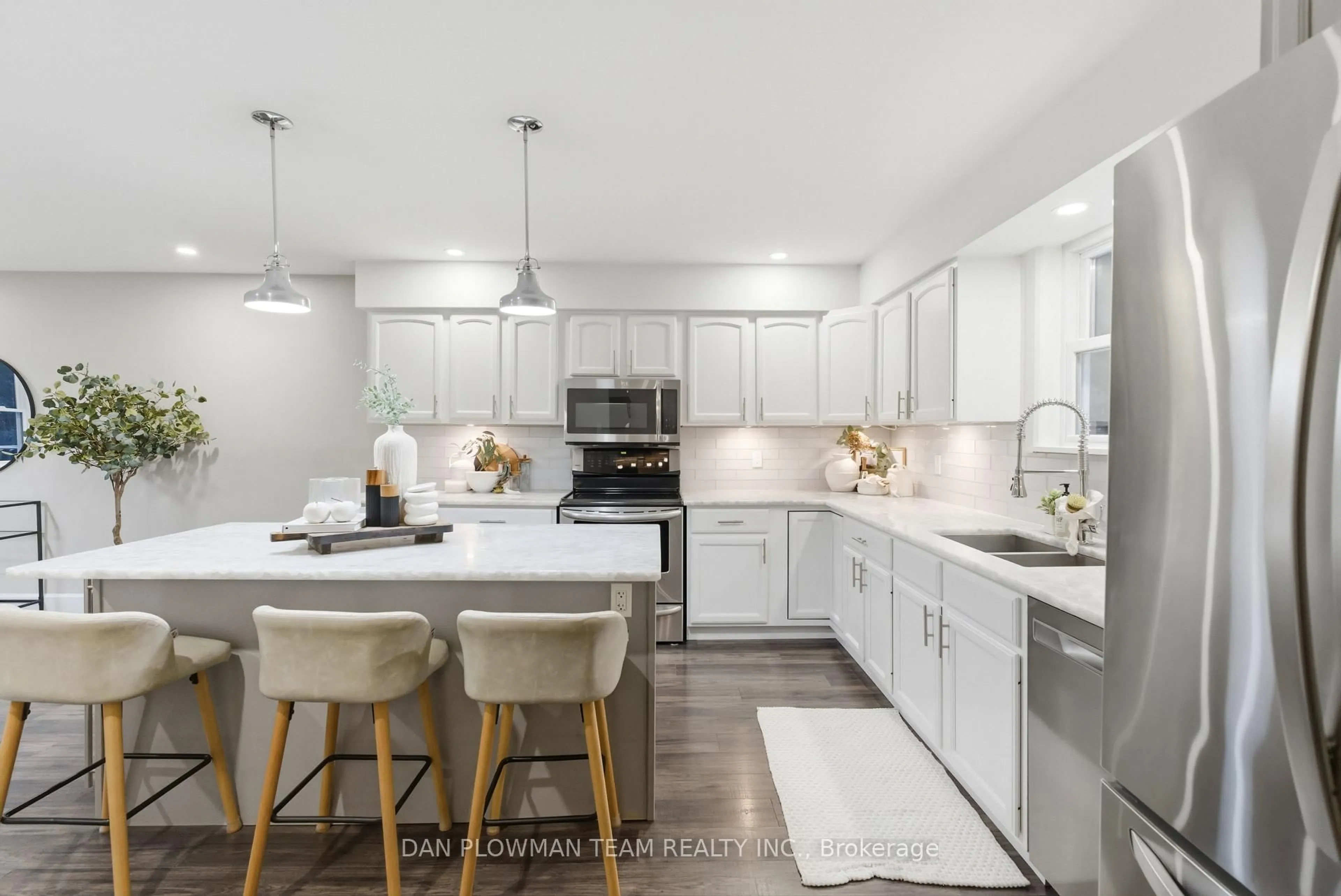 Open concept kitchen, ceramic/tile floor for 14688 County Road 2 Rd #1, Cramahe Ontario K0K 1H0