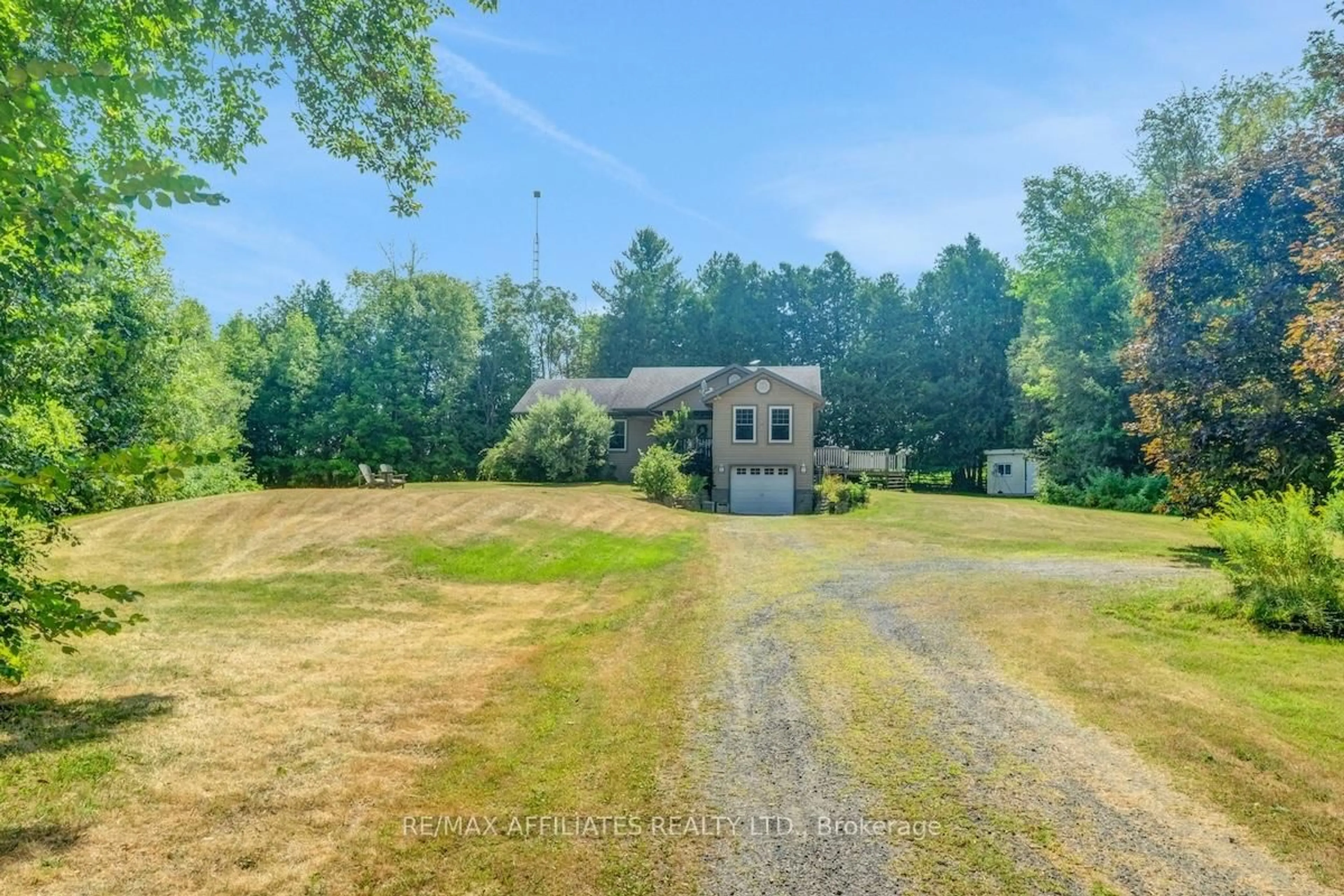 A pic from outside/outdoor area/front of a property/back of a property/a pic from drone, unknown for 1895 Concession 10A Rd, Lanark Ontario K0G 1K0