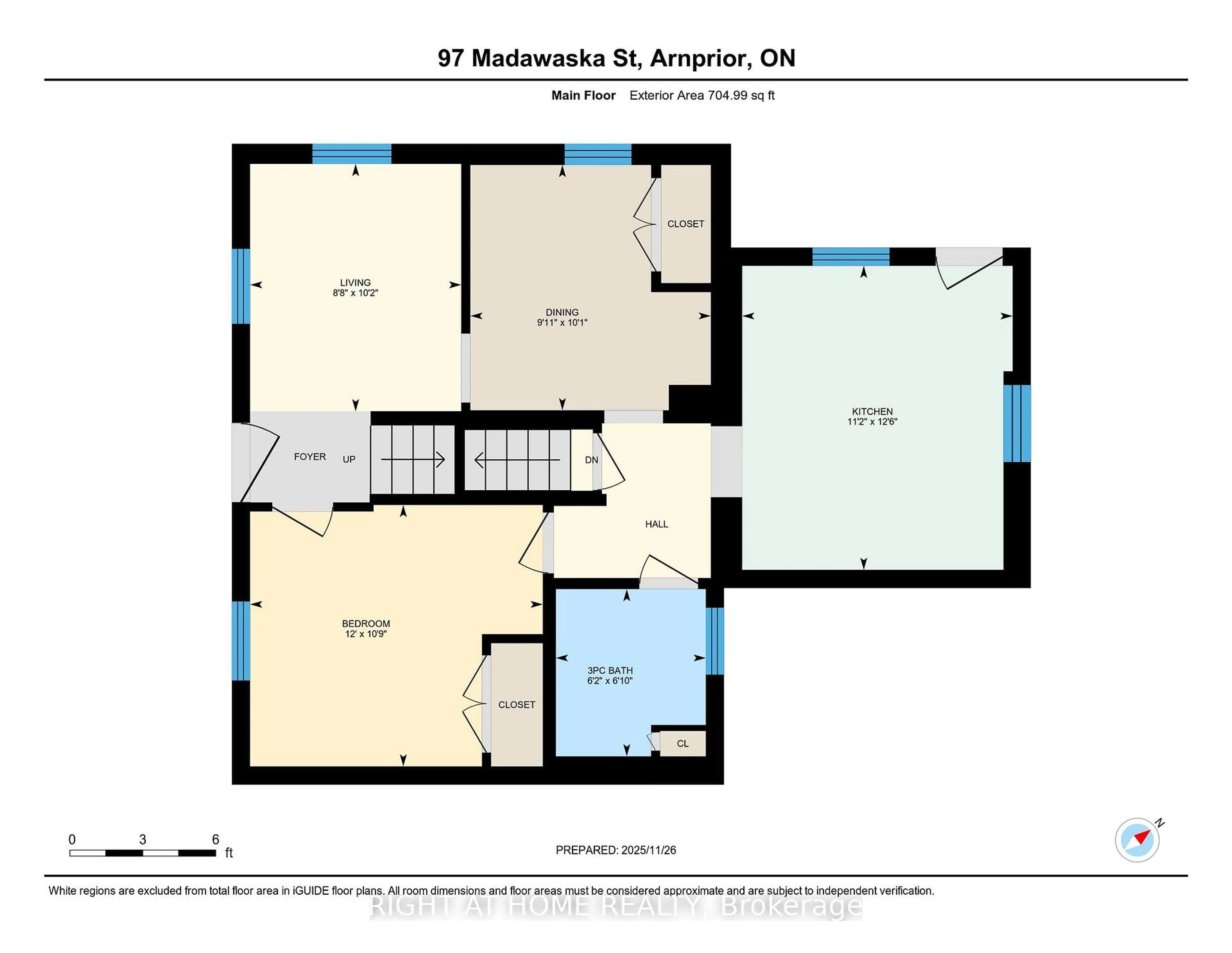 Floor plan for 97 Madawaska St, Arnprior Ontario K7S 1S2