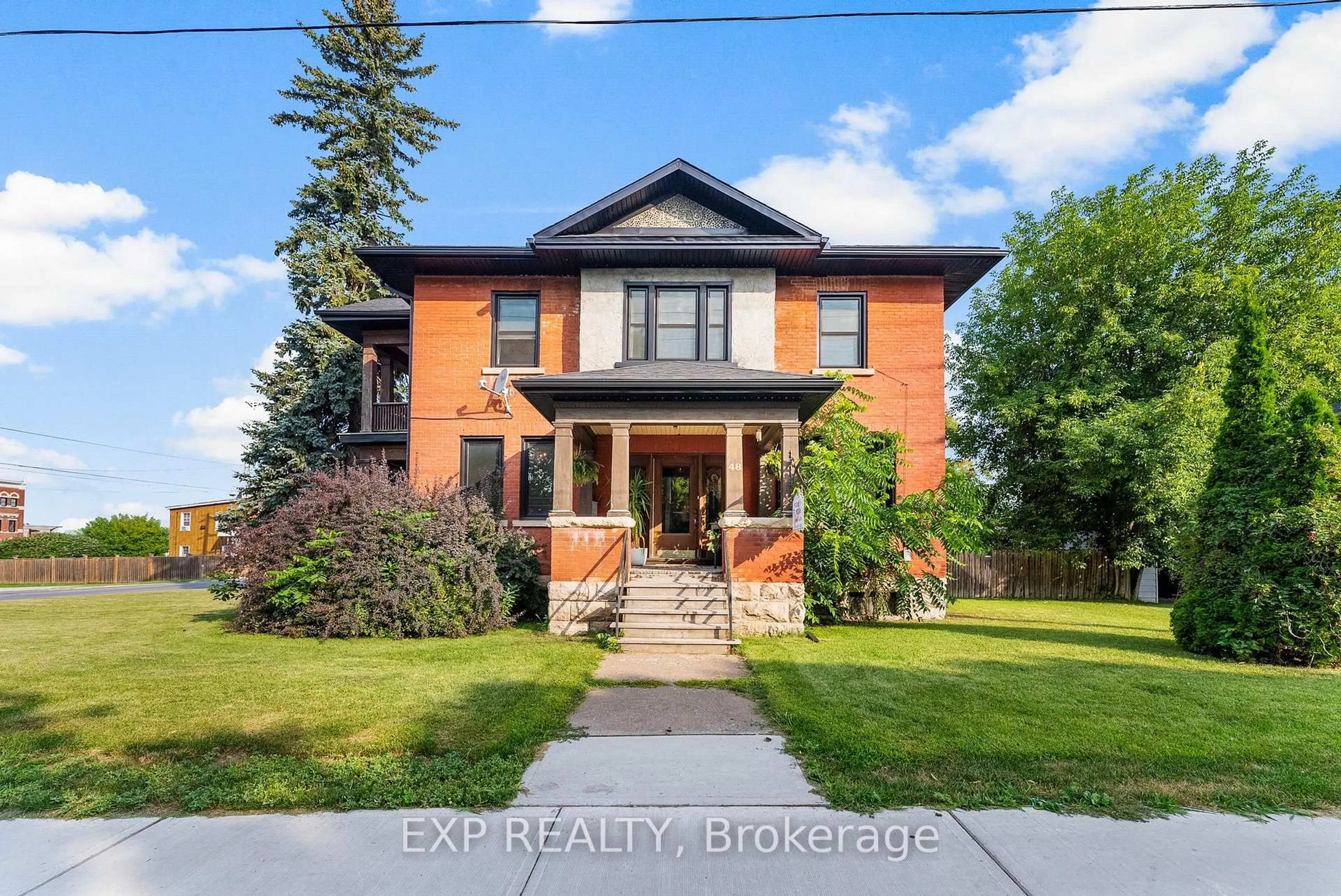 Home with brick exterior material, building for 48 Hall Ave, Renfrew Ontario K7V 2S3