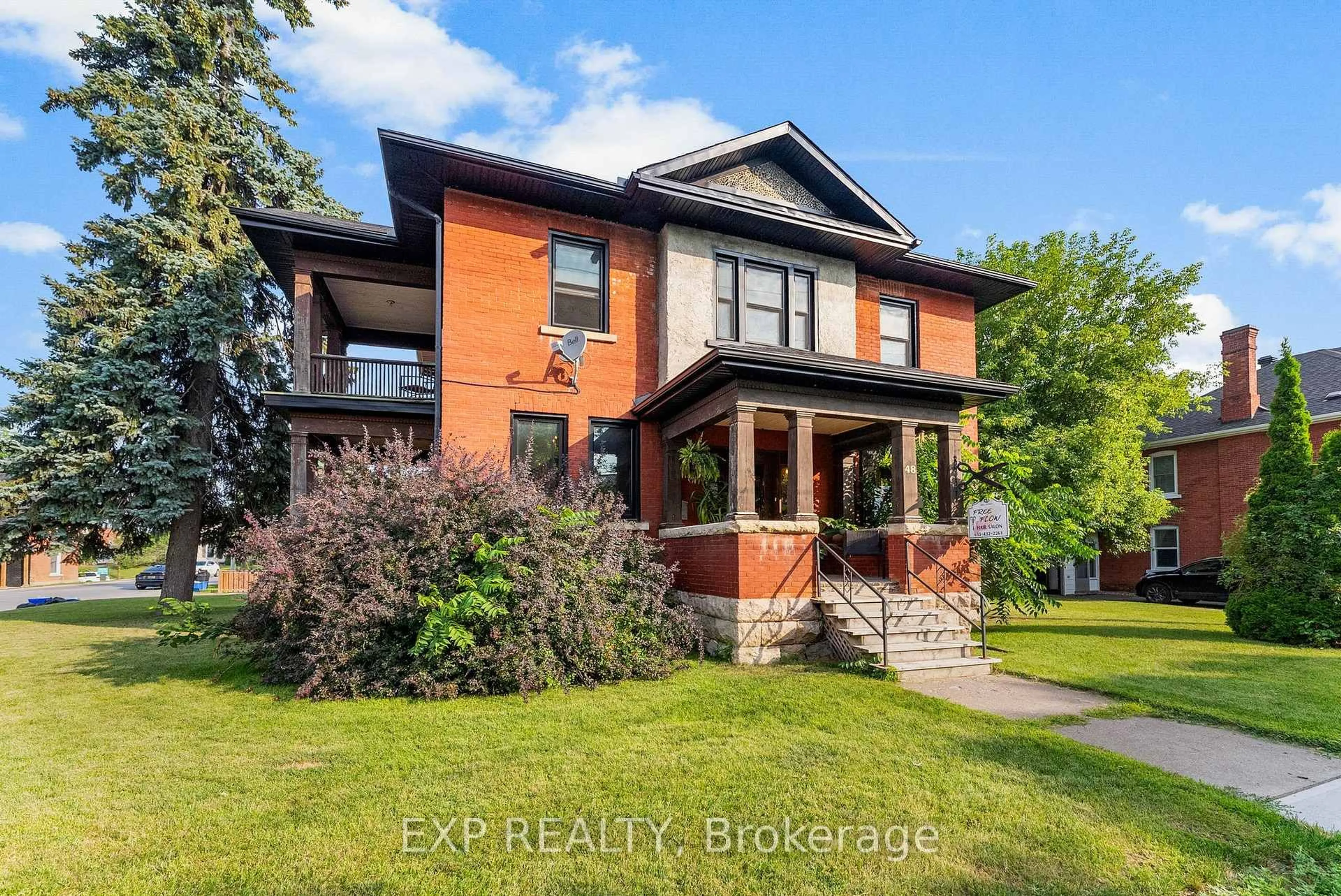 Home with brick exterior material, building for 48 Hall Ave, Renfrew Ontario K7V 2S3