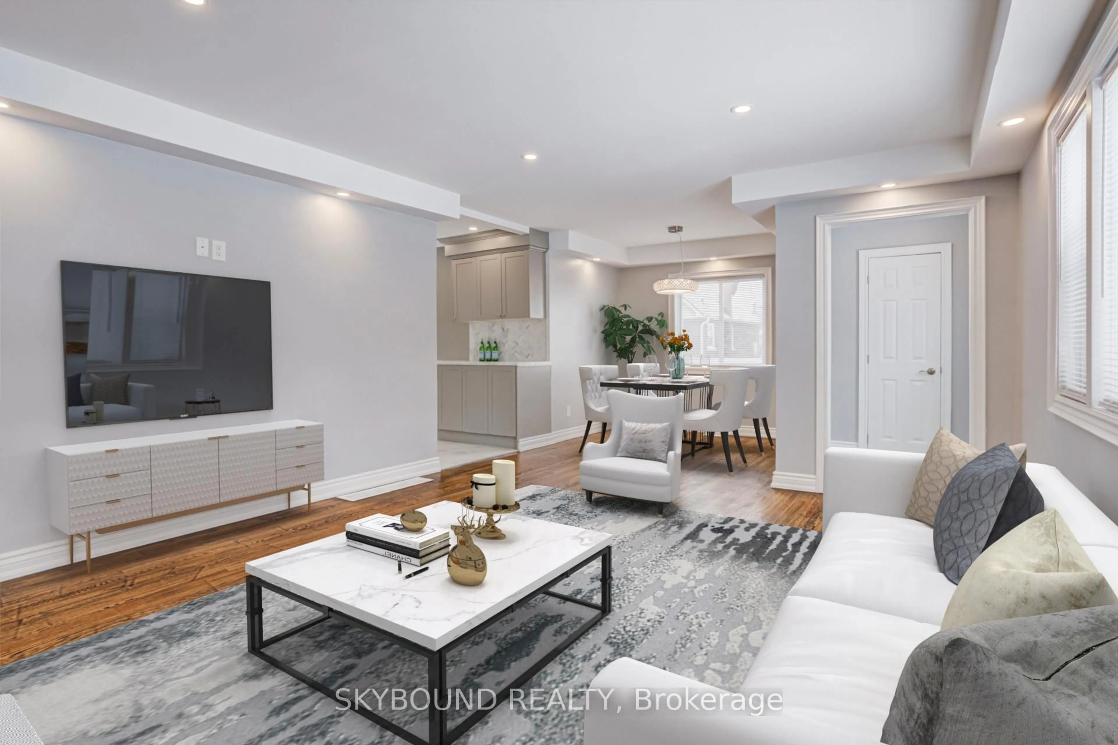 Living room with furniture, unknown for 54 Duncombe Dr, Hamilton Ontario L9A 2G2