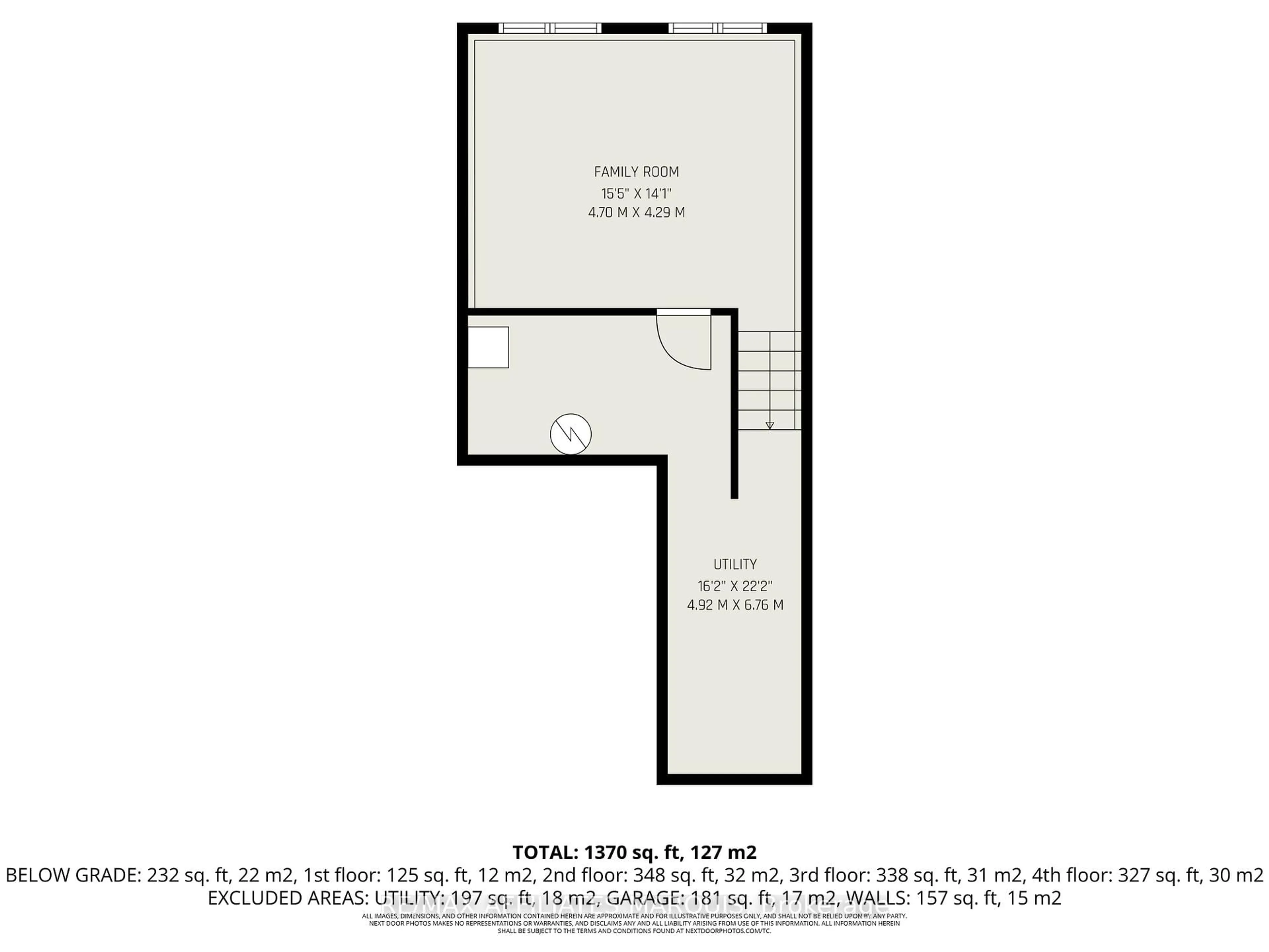 Floor plan for 44 WHITCOMB Cres, Smiths Falls Ontario K7A 0C0