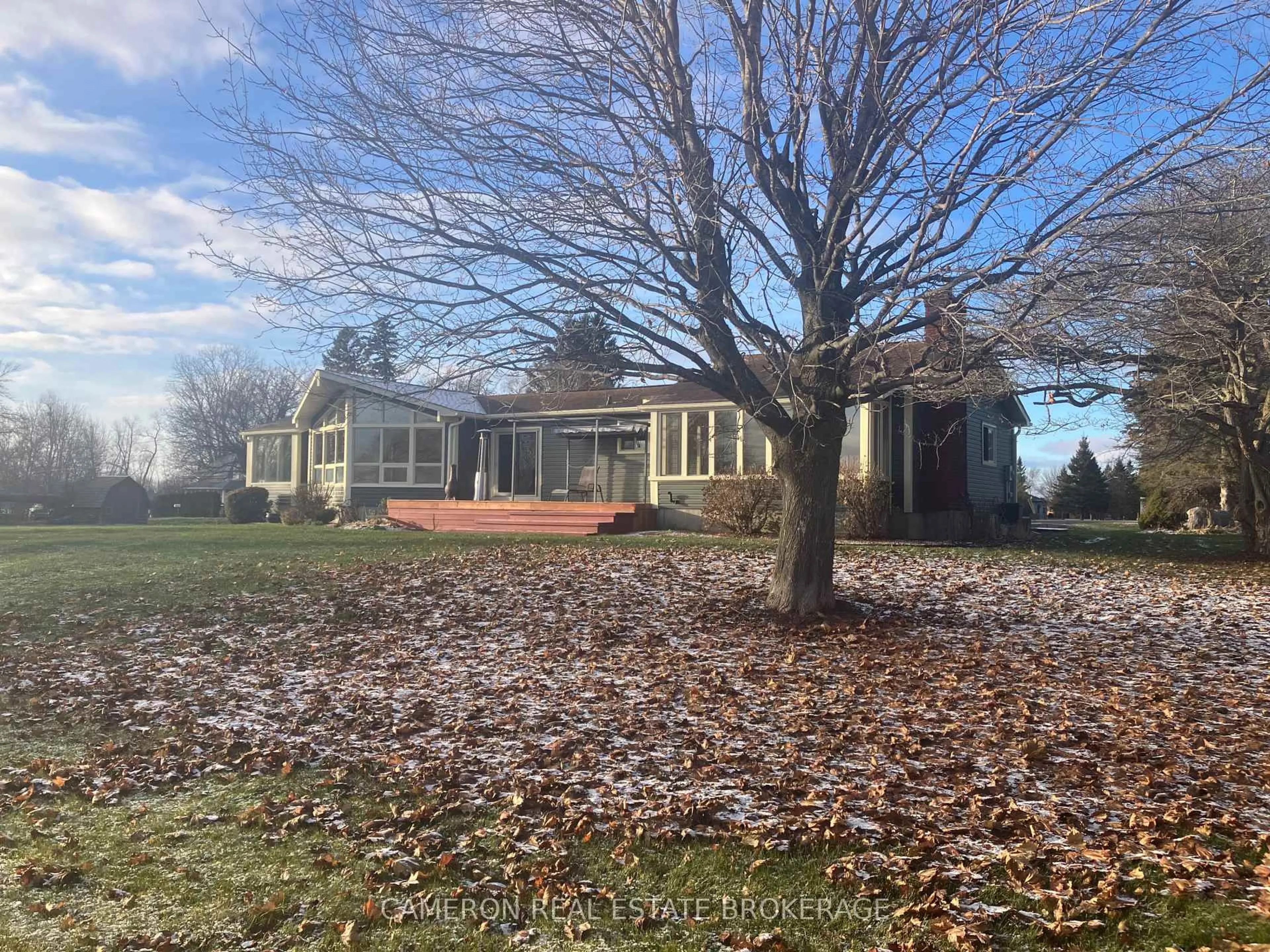 A pic from outside/outdoor area/front of a property/back of a property/a pic from drone, unknown for 15474 Manning Rd, South Stormont Ontario K0C 1M0