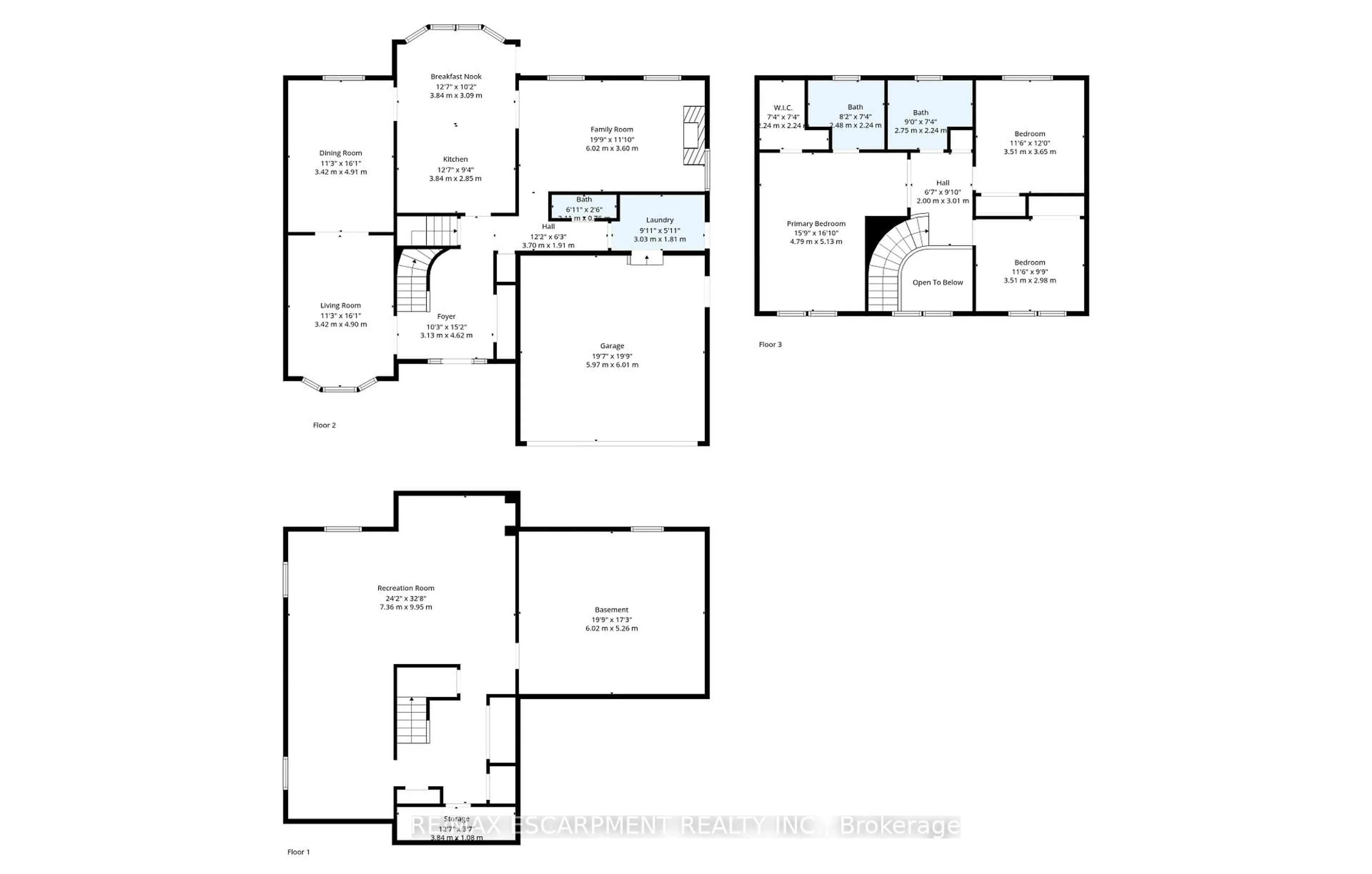 Floor plan for 275 Cornwallis Rd, Hamilton Ontario L9G 3Y9
