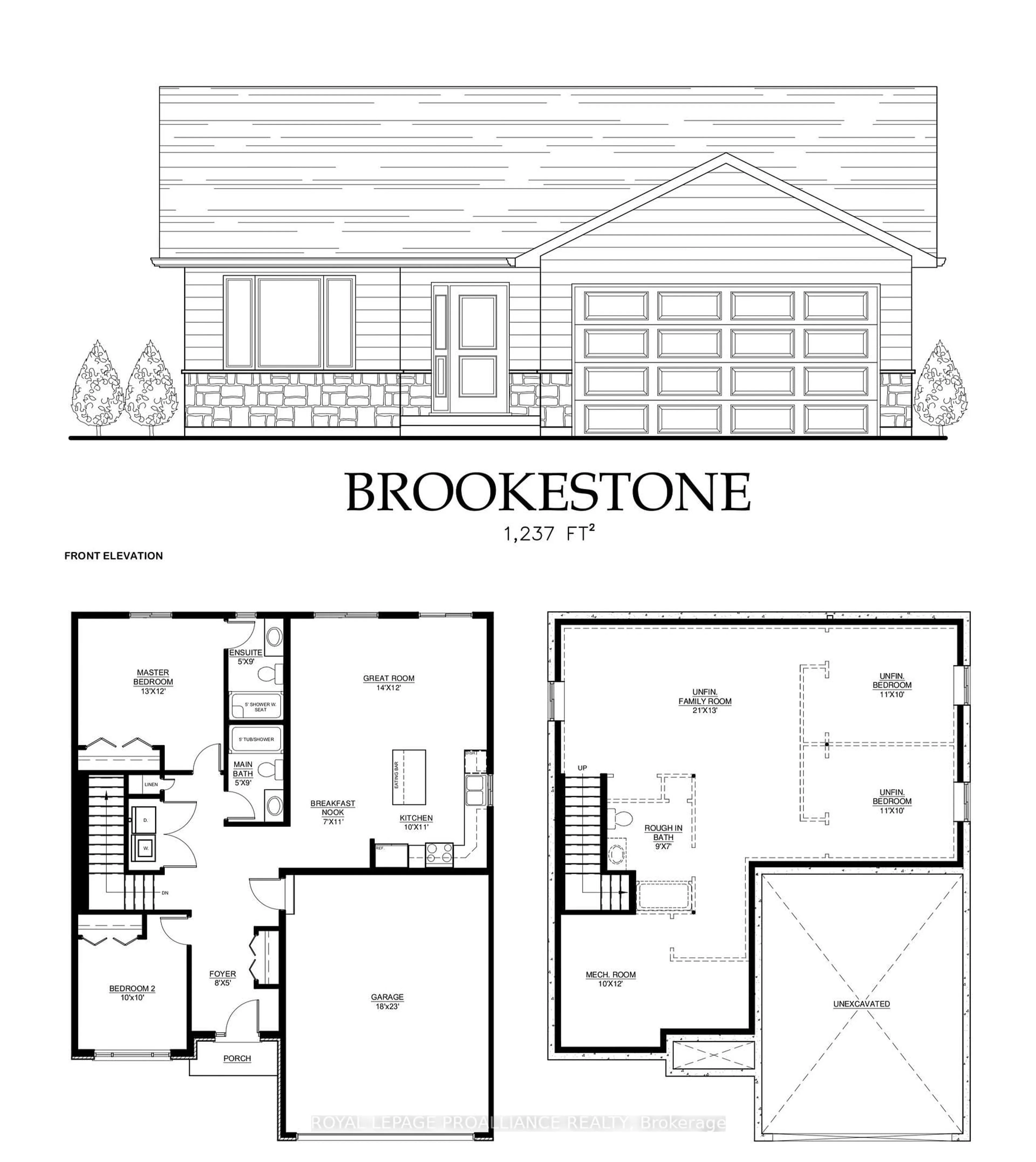 Floor plan for 200 (Lot 10) Homewood Ave, Trent Hills Ontario K0L 1Y0