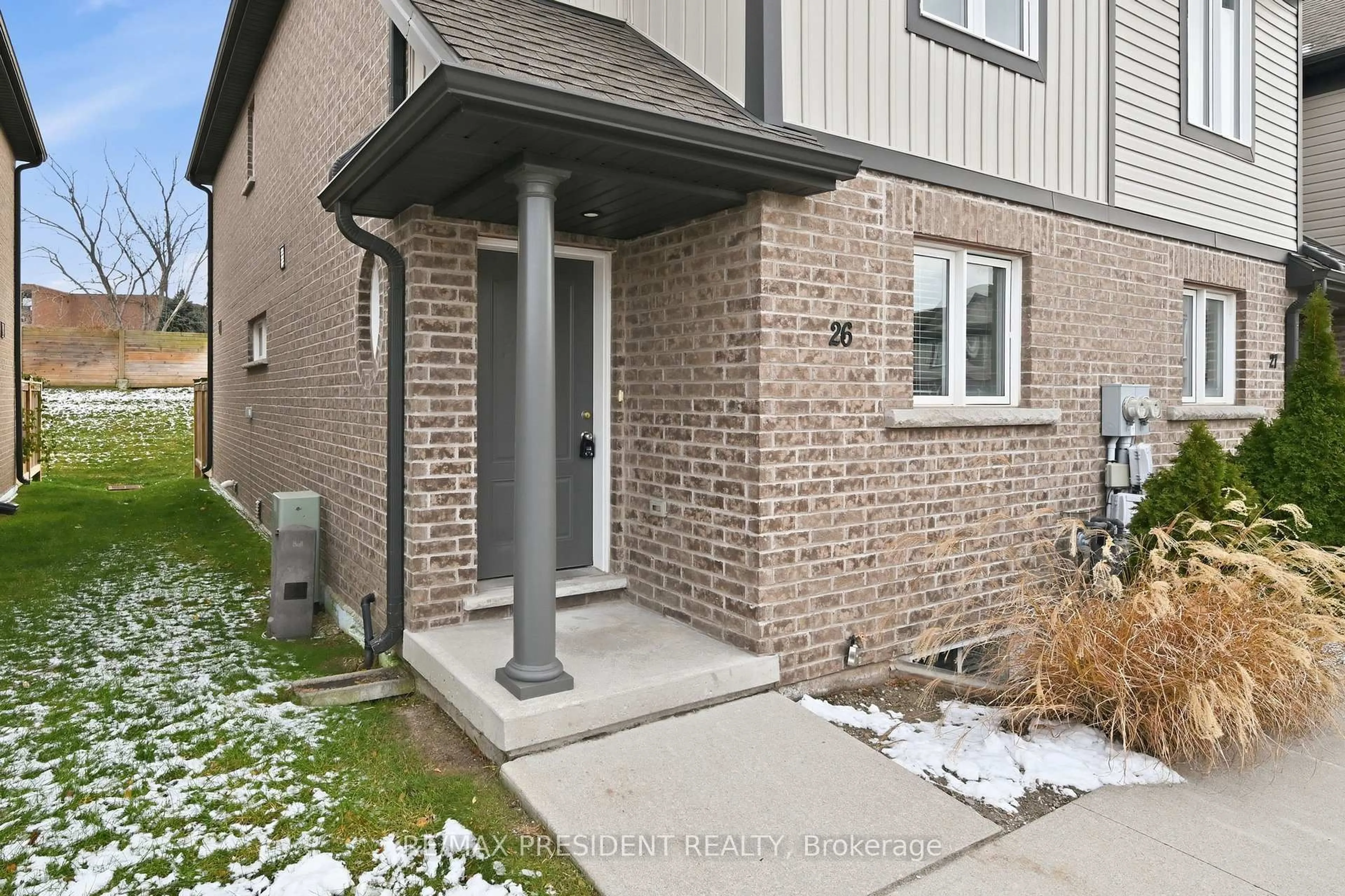 Home with brick exterior material, street for 7768 Ascot Circ #26, Niagara Falls Ontario L2H 3P9