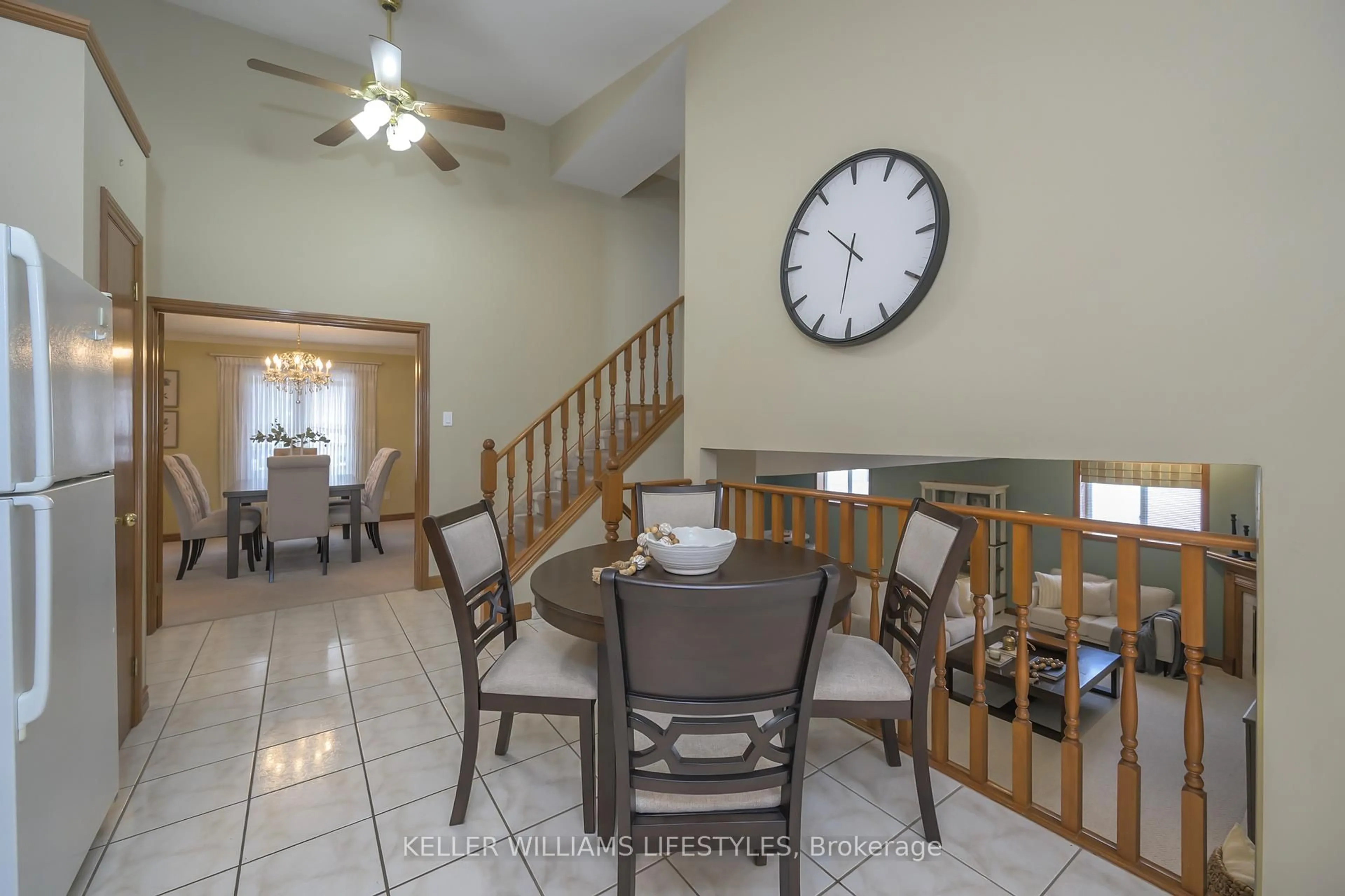Dining room, ceramic/tile floor for 9 Toohey Lane, London North Ontario N6G 4Y2