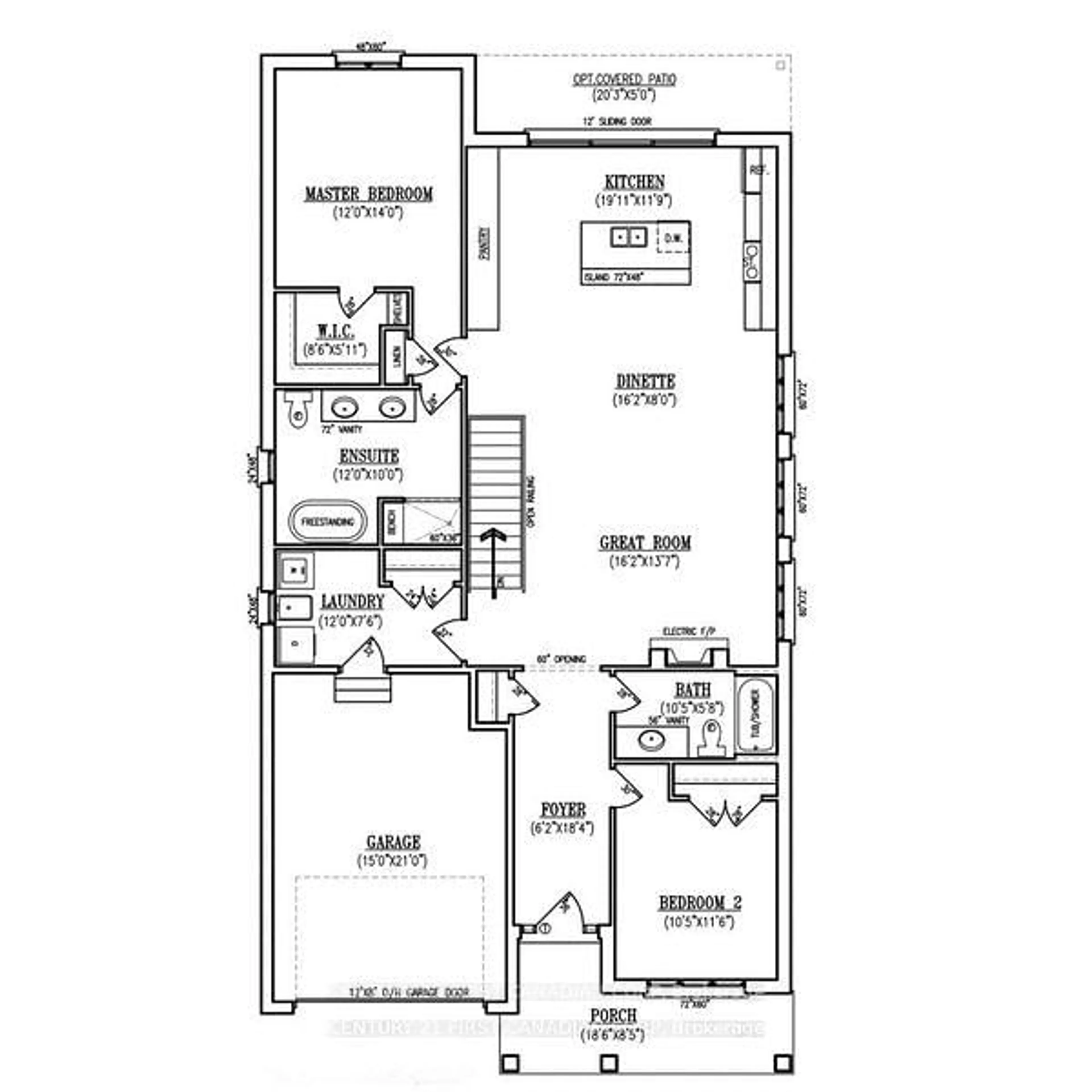 Floor plan for 4365 GREEN BEND Rd, London South Ontario N6P 0K9