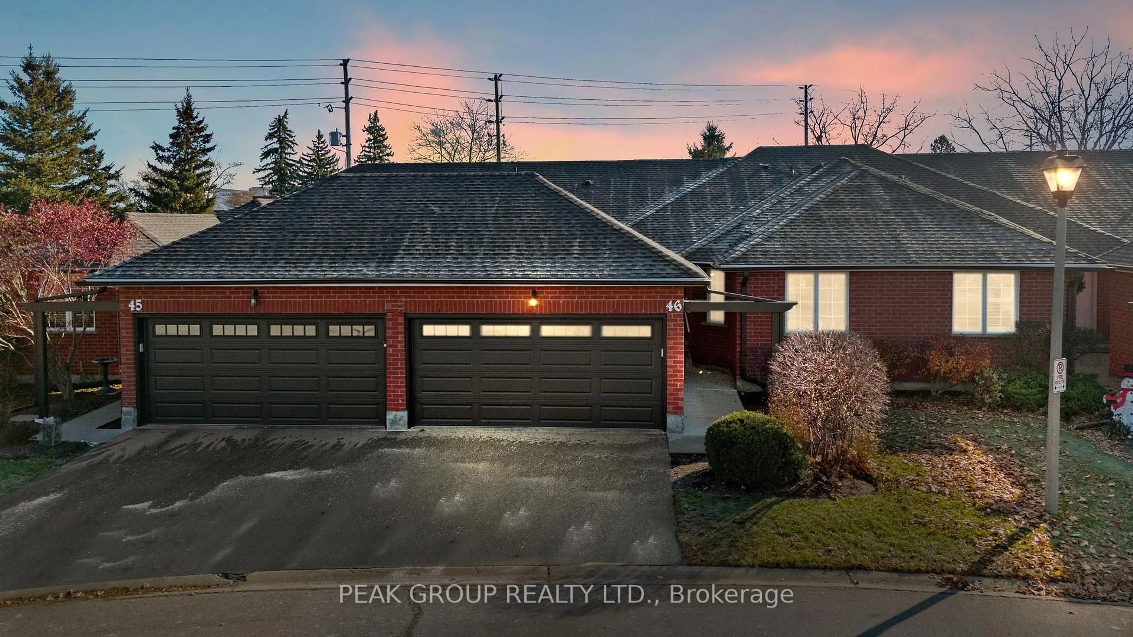 Home with brick exterior material, street for 10 Isherwood Ave #46, Cambridge Ontario N1R 8L6