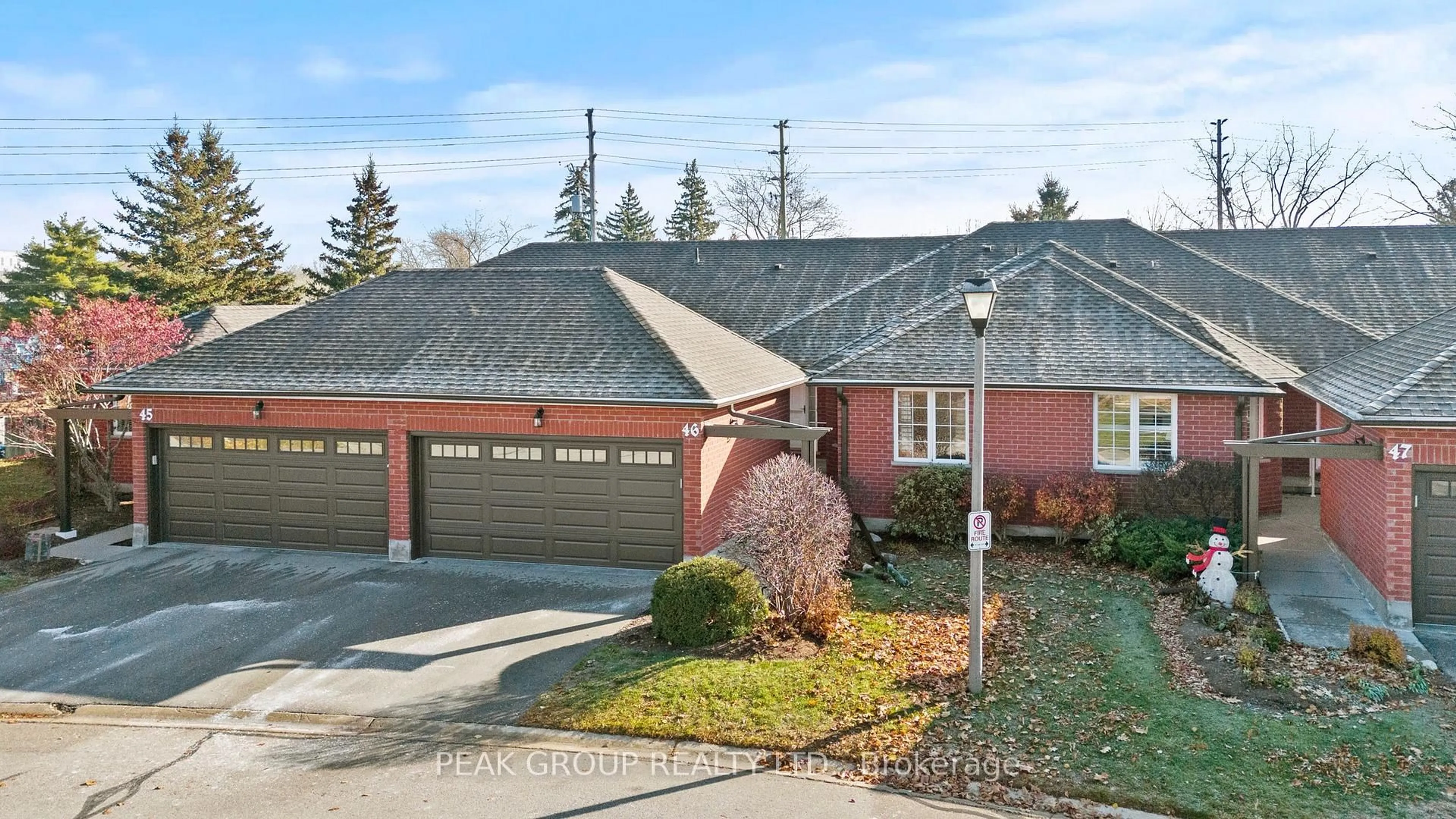 Home with brick exterior material, street for 10 Isherwood Ave #46, Cambridge Ontario N1R 8L6