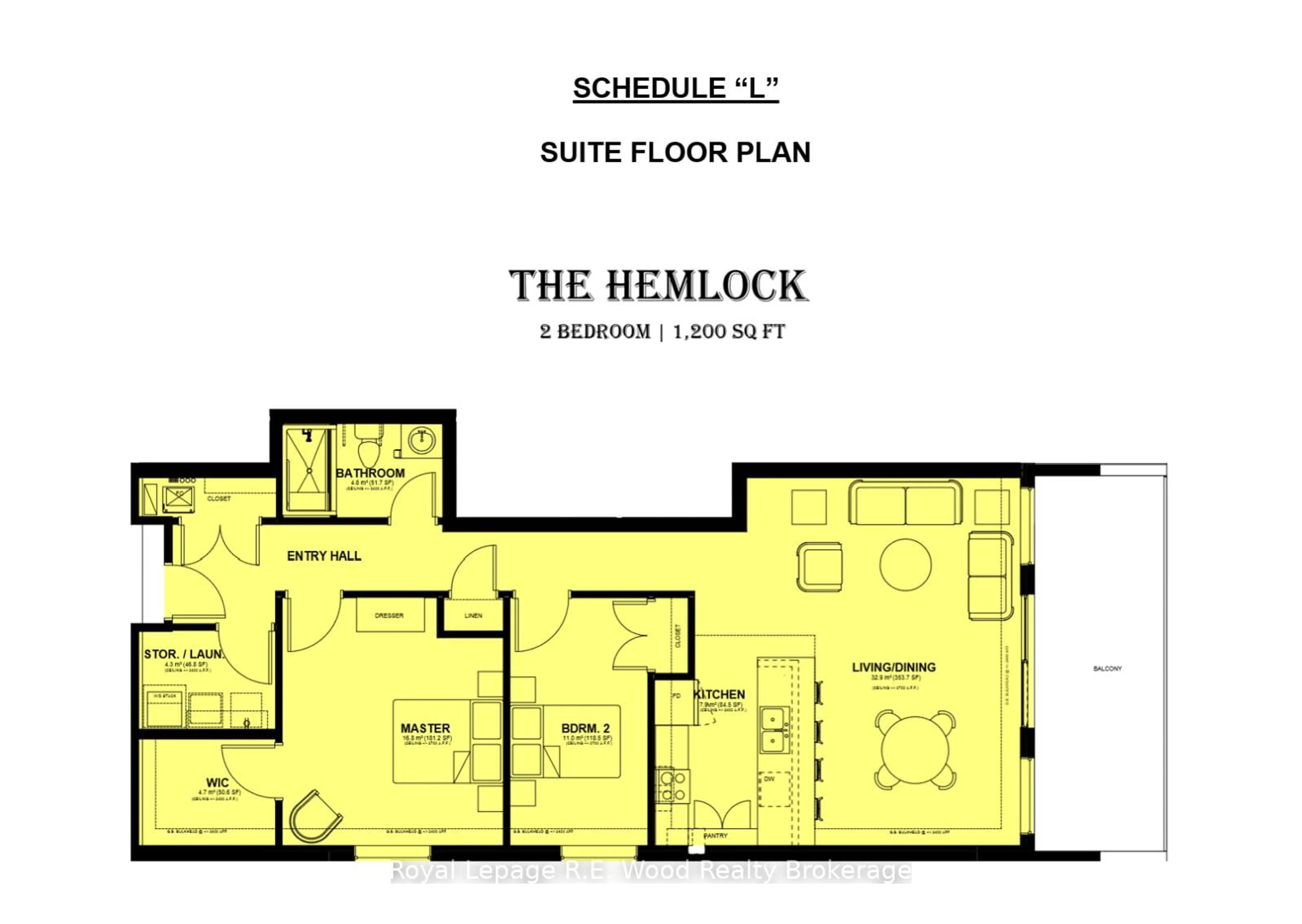 Floor plan for 8 Centre St #311, Norwich Ontario N0J 1P0