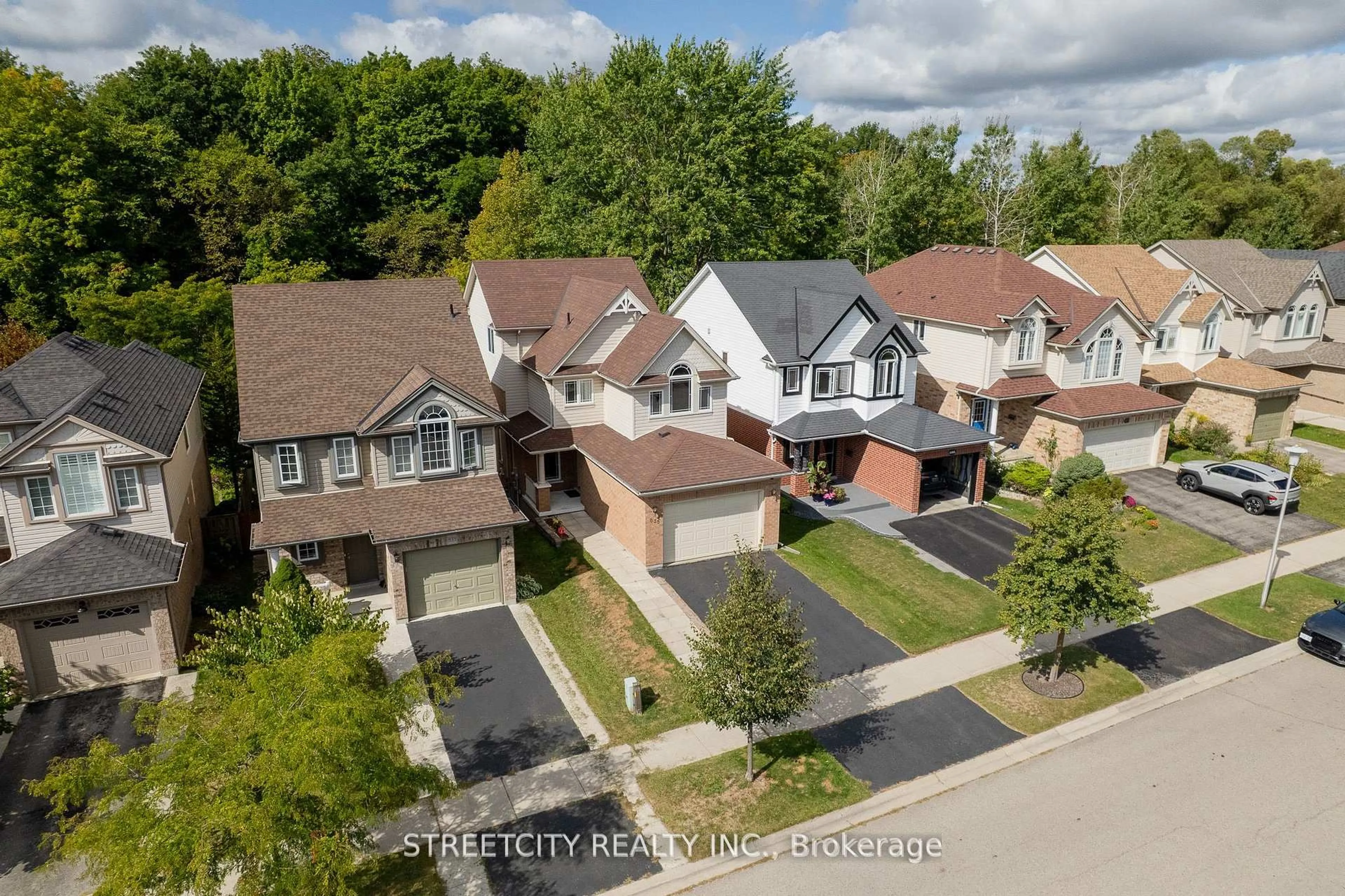 A pic from outside/outdoor area/front of a property/back of a property/a pic from drone, street for 835 Sandcherry St, London North Ontario N6H 5V1
