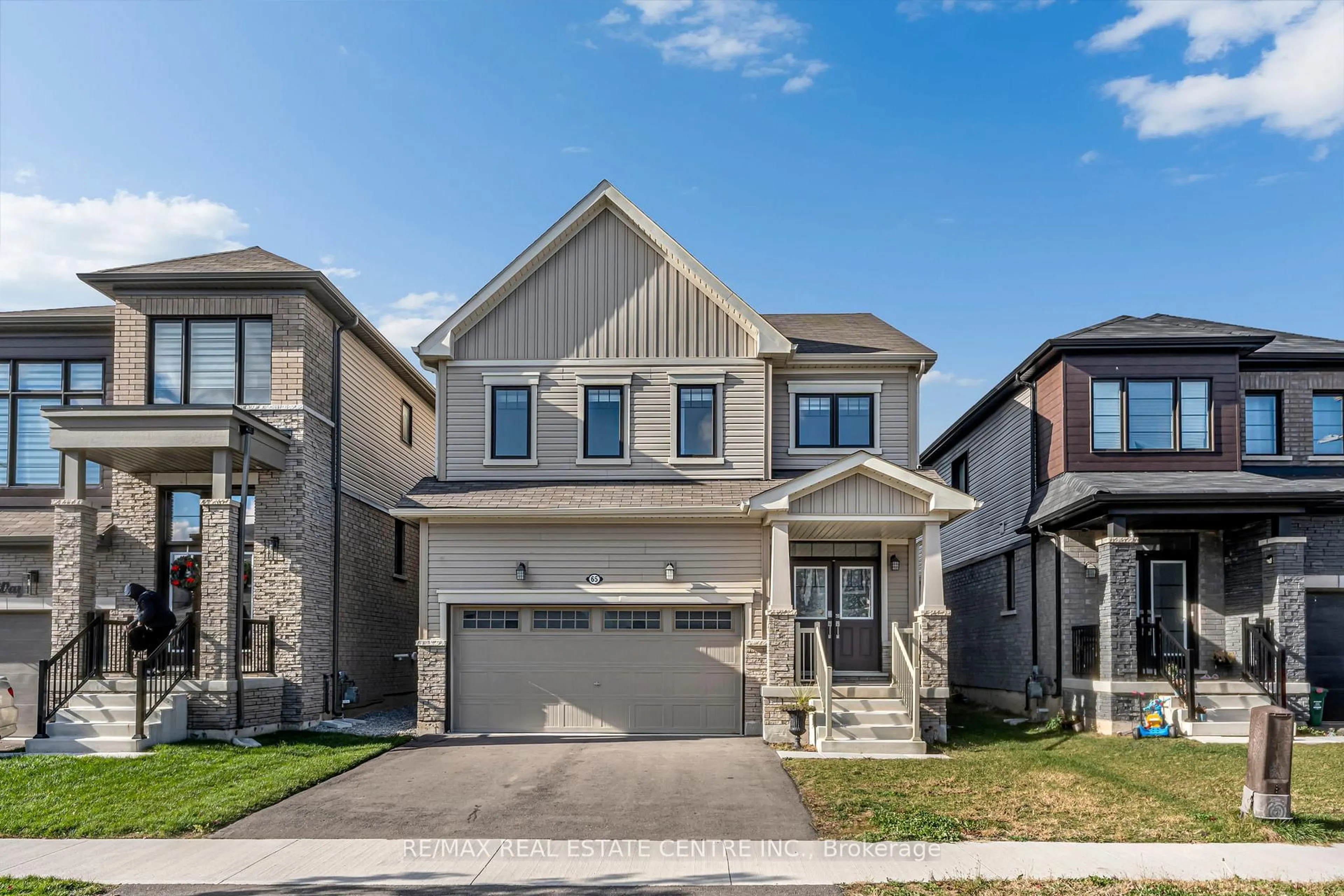 Home with brick exterior material, street for 65 Ever Sweet Way, Thorold Ontario L2V 0K8