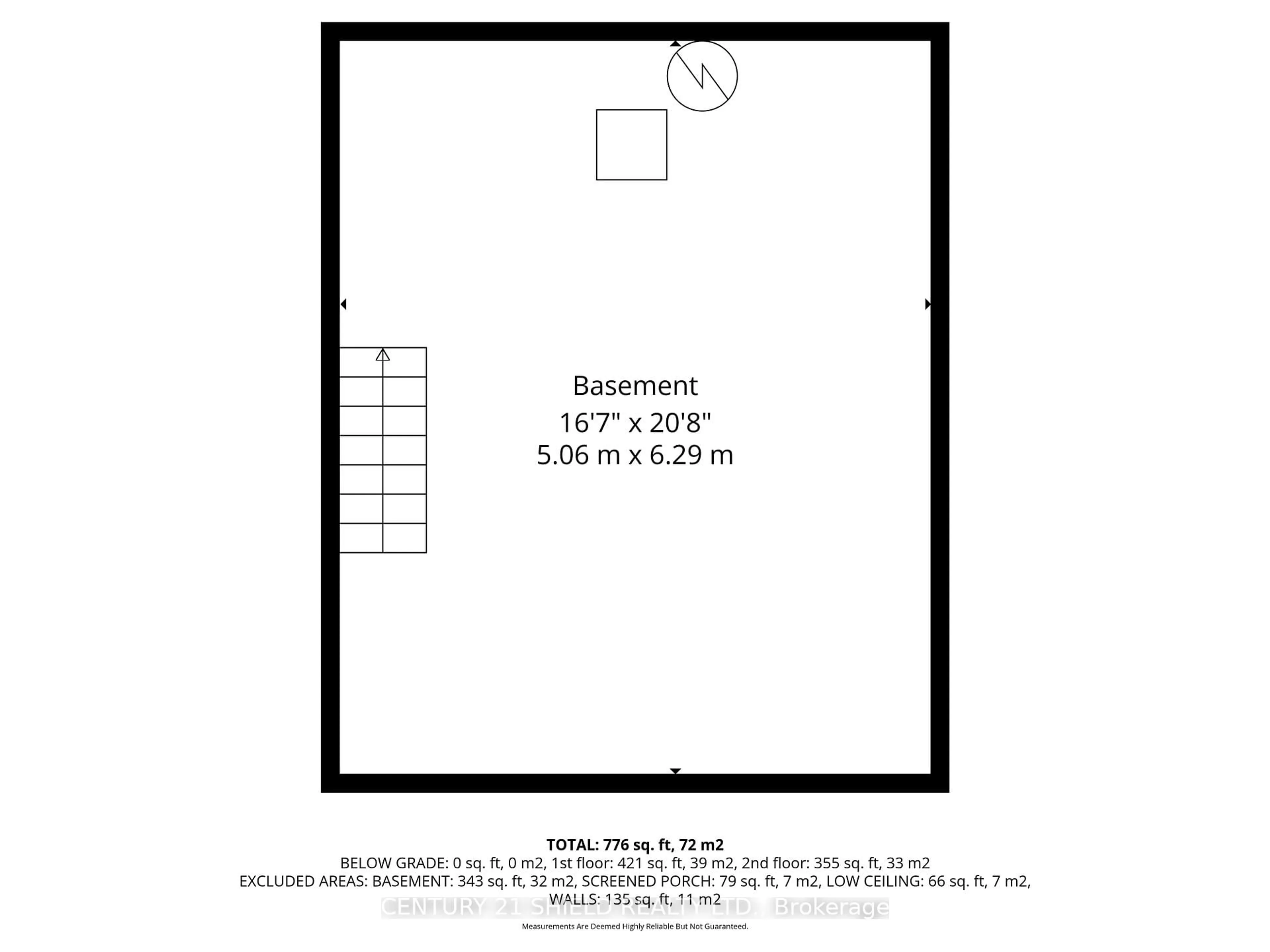 Floor plan for 30 Marlborough St, Cornwall Ontario K6H 3Z3